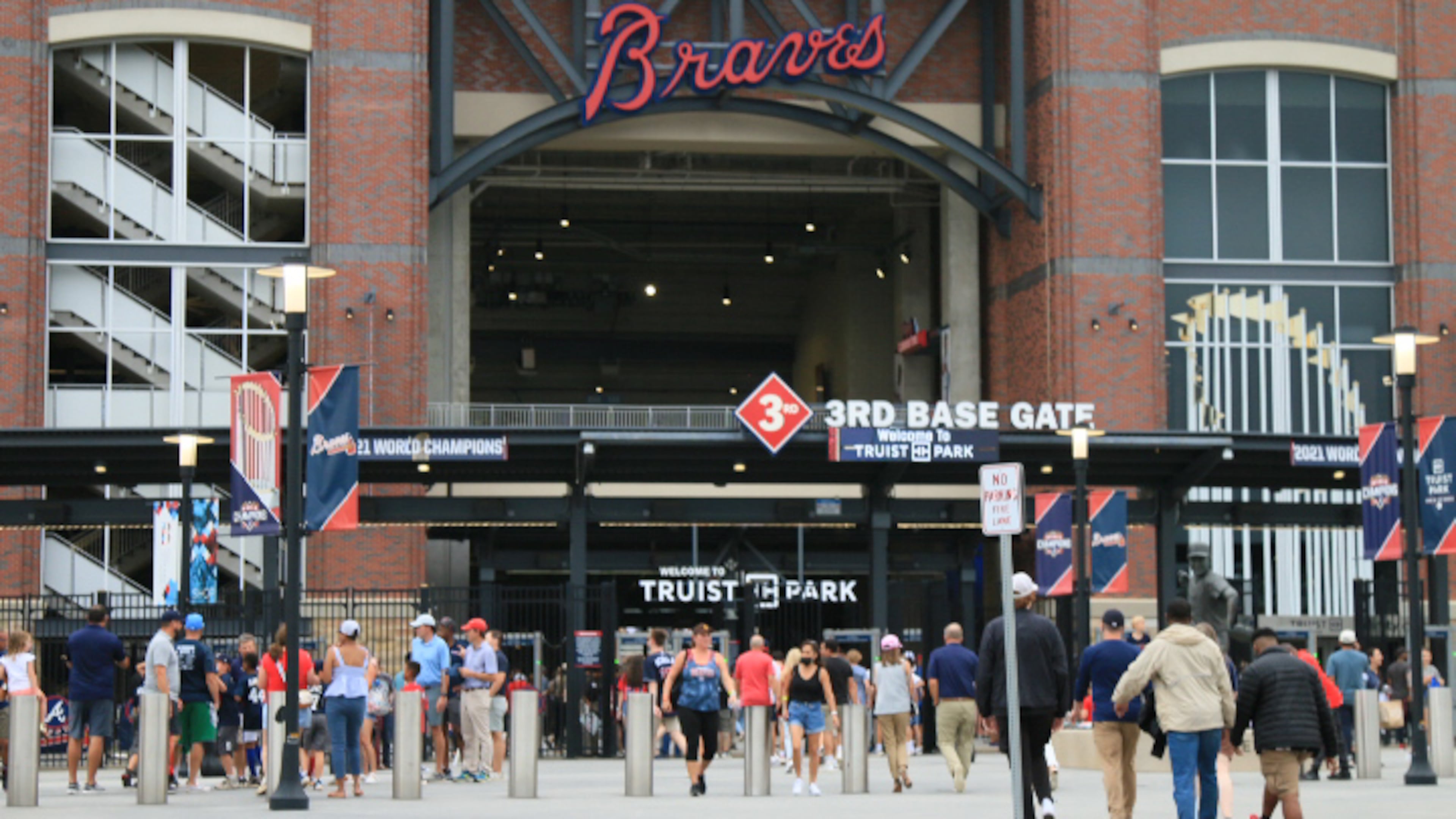 Braves game in Truist Park
