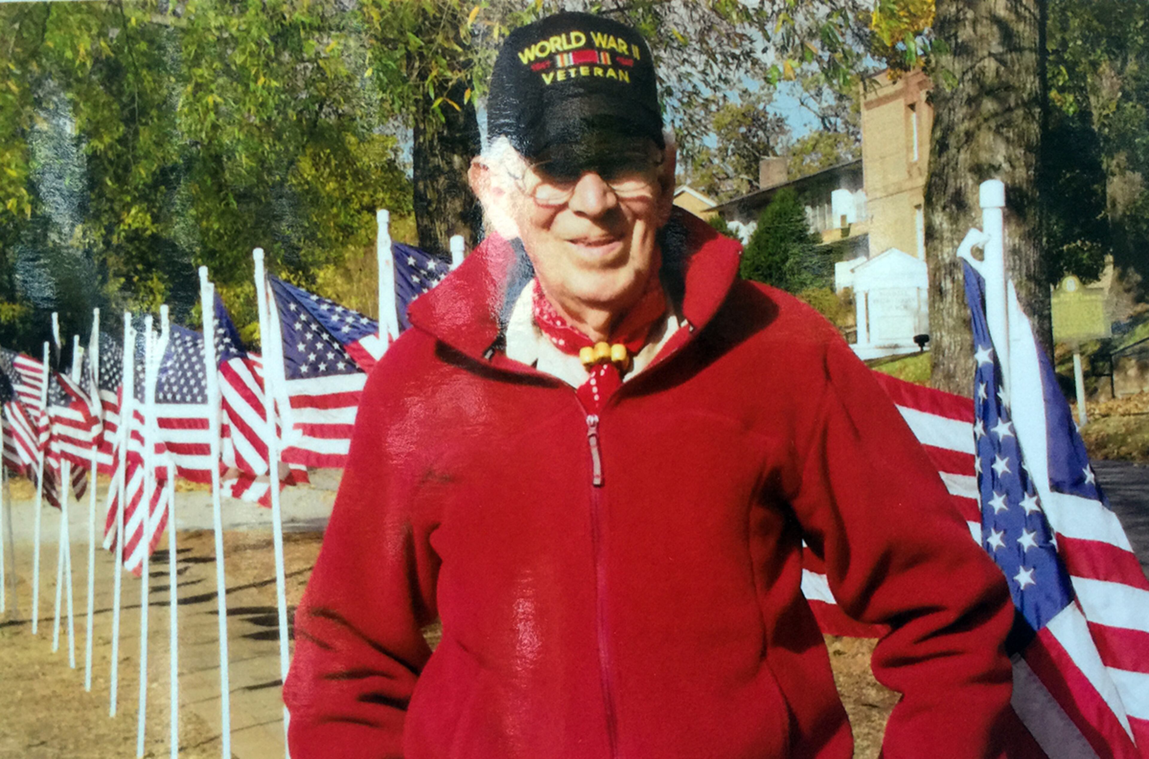 Here is Gene Rhodes today. He has been a Roswell resident since the 1960s.