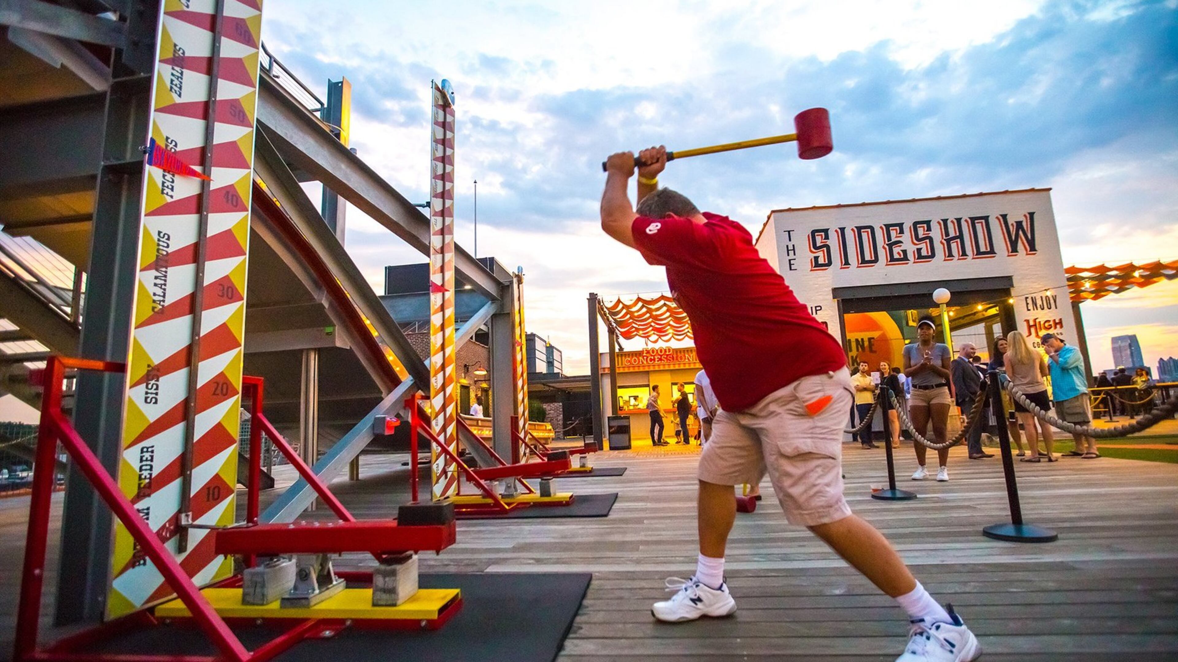 Ponce City Market, whose charms include its rooftop Skyline Park, is one of the reasons we’re thankful for Atlanta. CONTRIBUTED