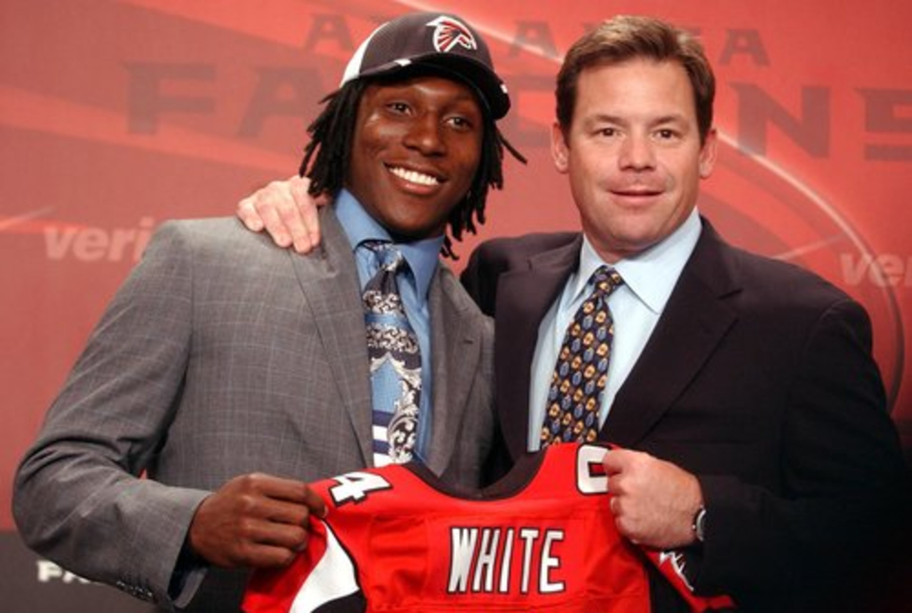 The last time the Falcons made a selection with the 27th pick in the NFL Draft they picked Roddy White (with former coach Jim Mora). Things have worked out with that 2005 selection. White is one of the league's best receivers having made three Pro Bowls. Who else has been available and taken at No. 27 over the years? Here are all the 27th overall selections in the draft to have made a Pro Bowl.
