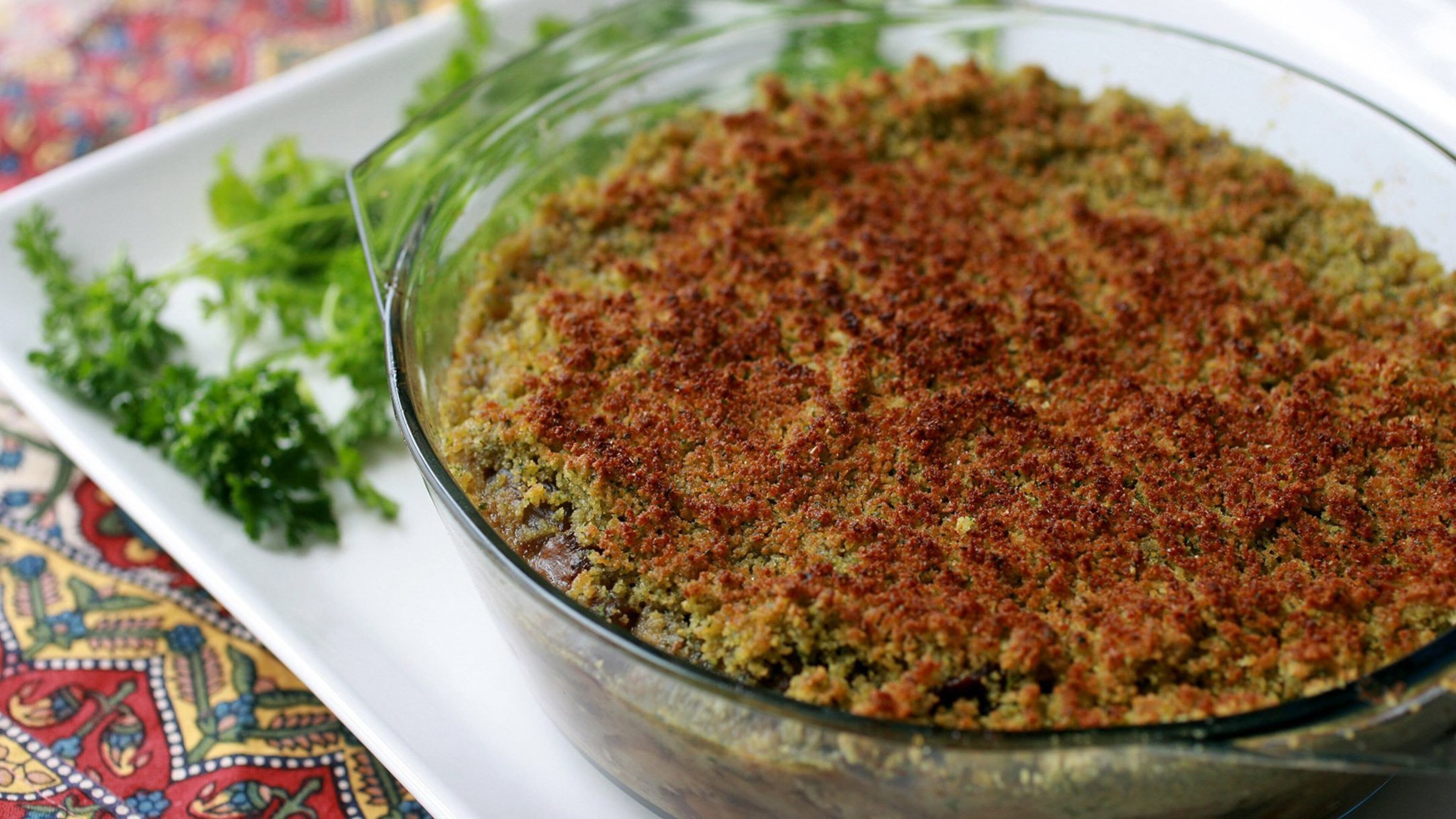 Casserole of Lamb and Eggplant with Garlic. (Hillary Levin/St. Louis Post-Dispatch/TNS)
