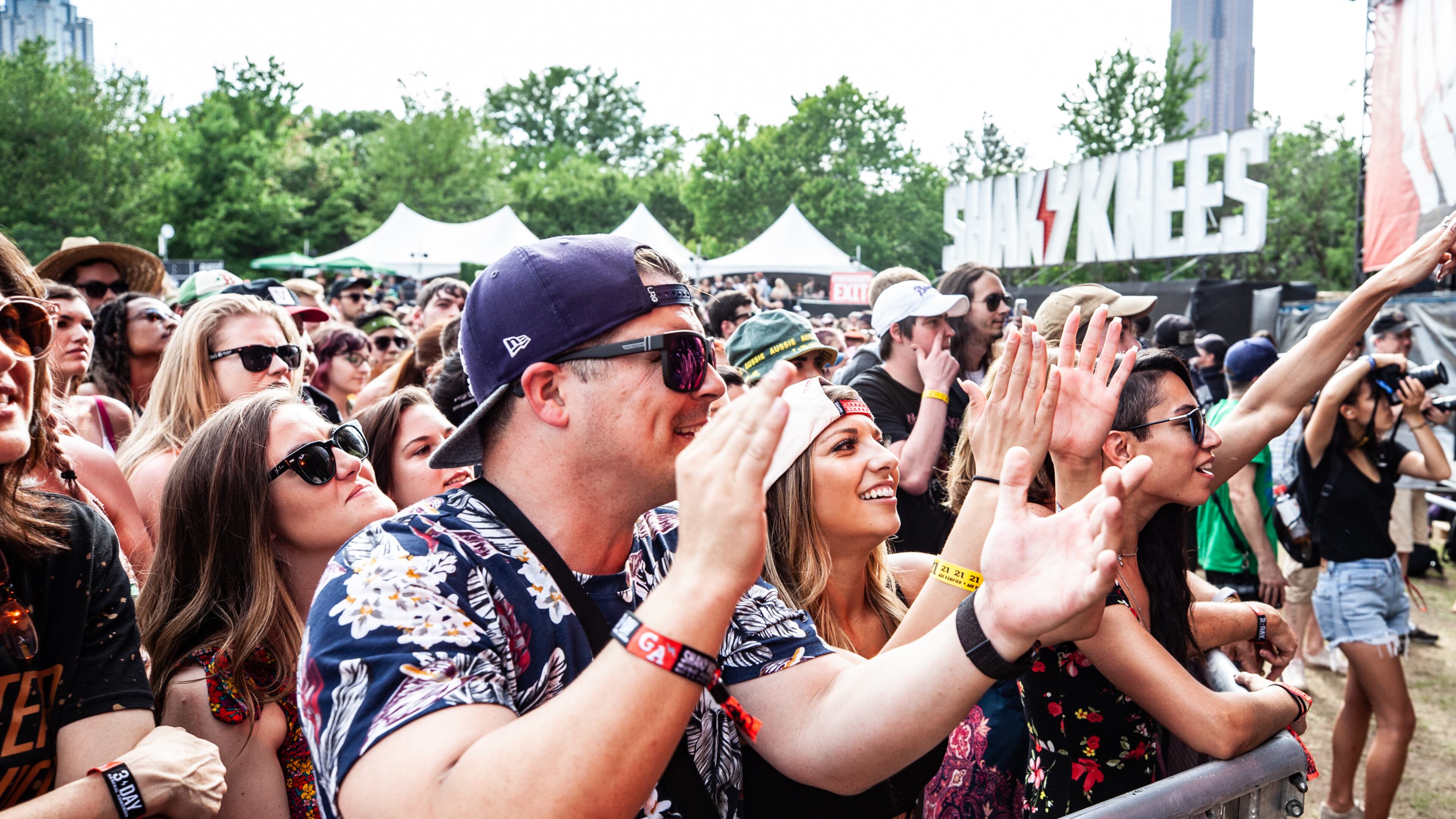 Shaky Knees 2019 kicked off Friday, May 3, with a lineup including Beck, Tears for Fears, Incubus and many more. The indie rock festival at Atlanta's Central Park runs through May 5. Photo: Ryan Fleisher/Special to the AJC