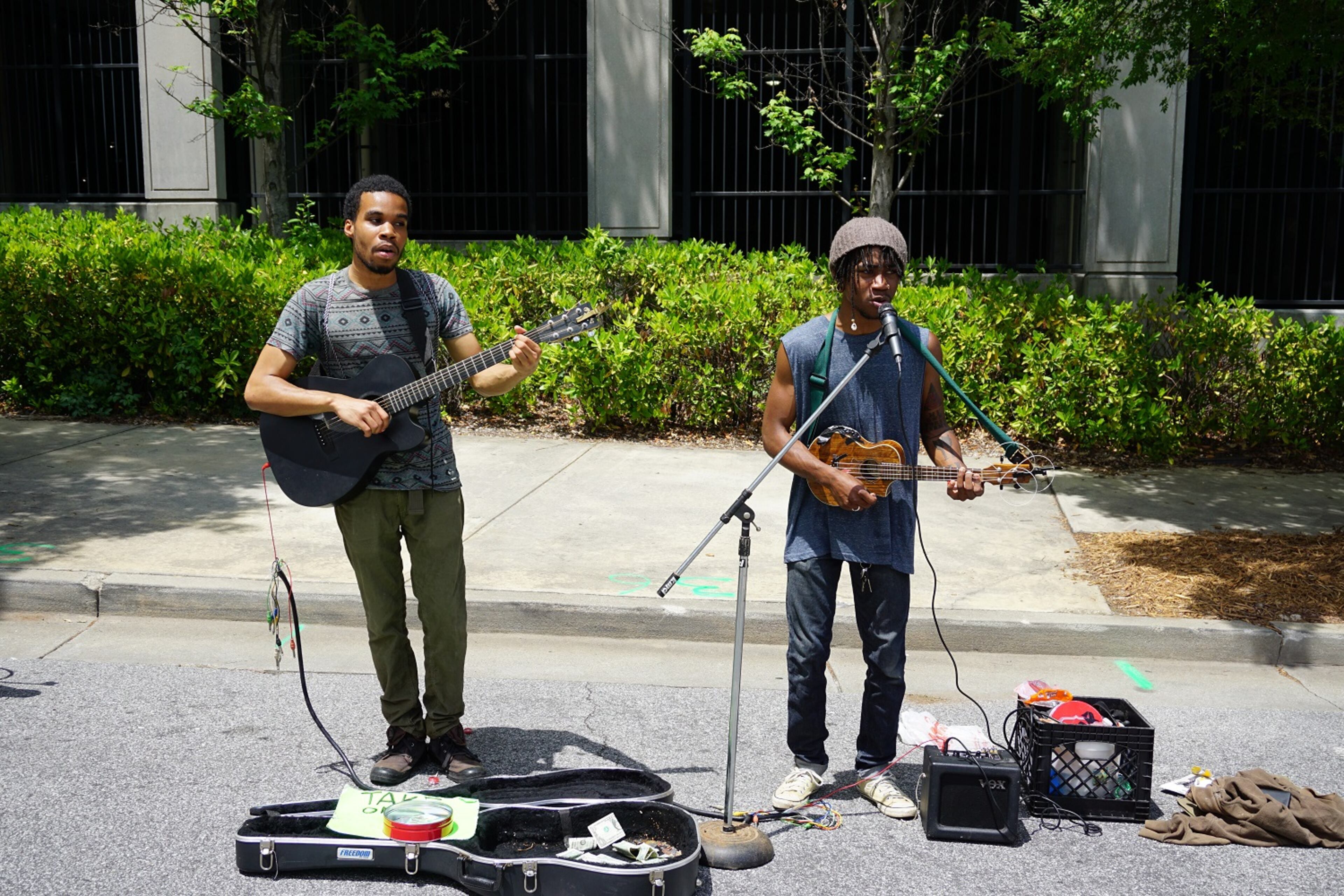 At the 2017 Sweet Auburn Springfest, hundreds of Atlantans came out to enjoy local food and live music at the multi-block event happening this weekend, May 13-14.