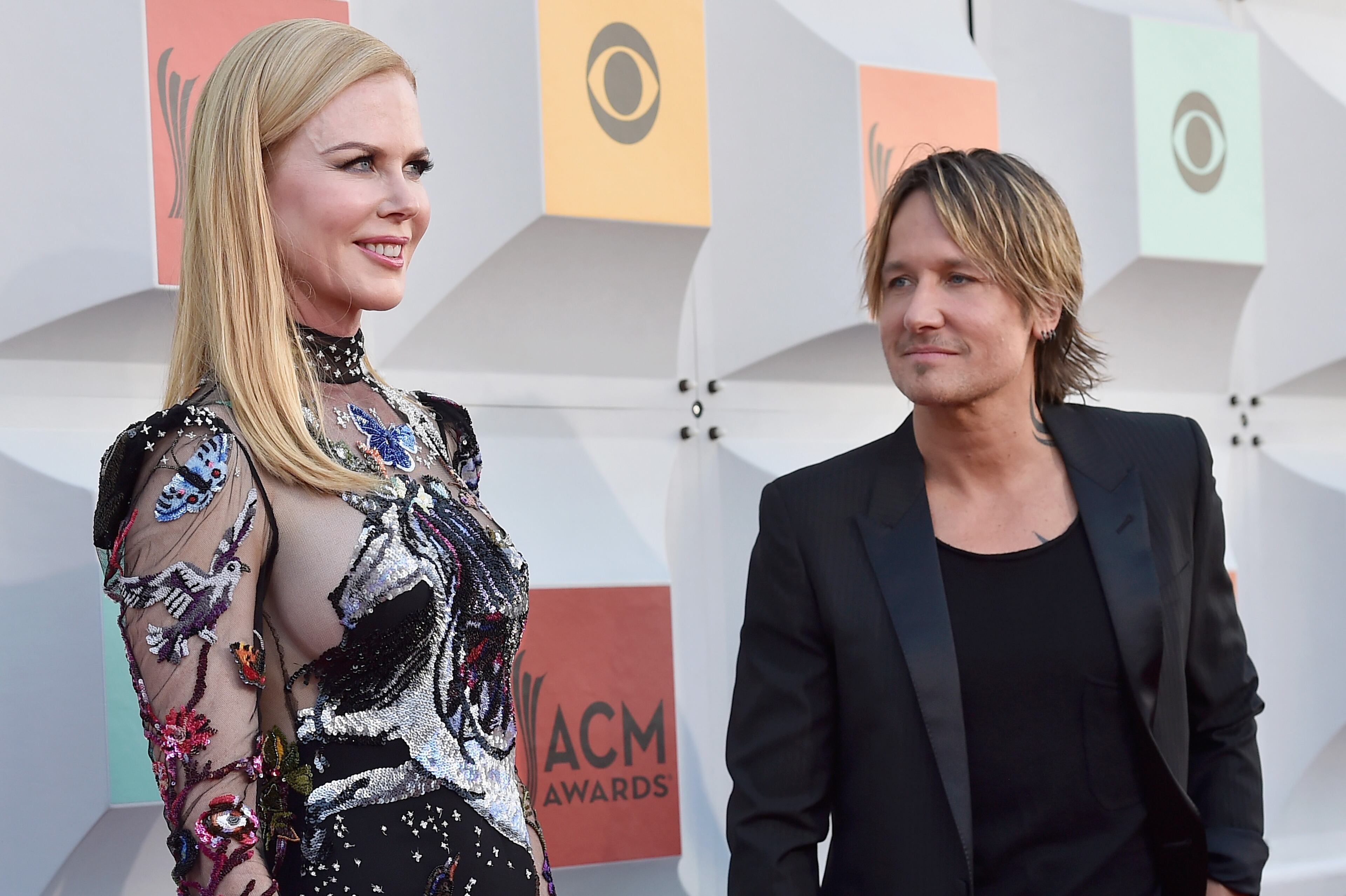 LAS VEGAS, NEVADA - APRIL 03: Actress Nicole Kidman (L) and recording artist Keith Urban attend the 51st Academy of Country Music Awards at MGM Grand Garden Arena on April 3, 2016 in Las Vegas, Nevada. (Photo by David Becker/Getty Images)