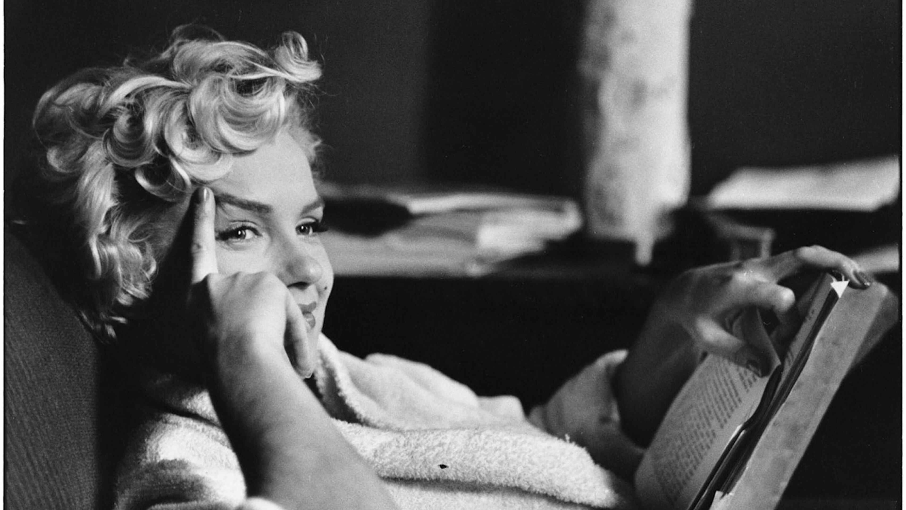 Photographer Elliott Erwitt’s “Marilyn Monroe” (1956).