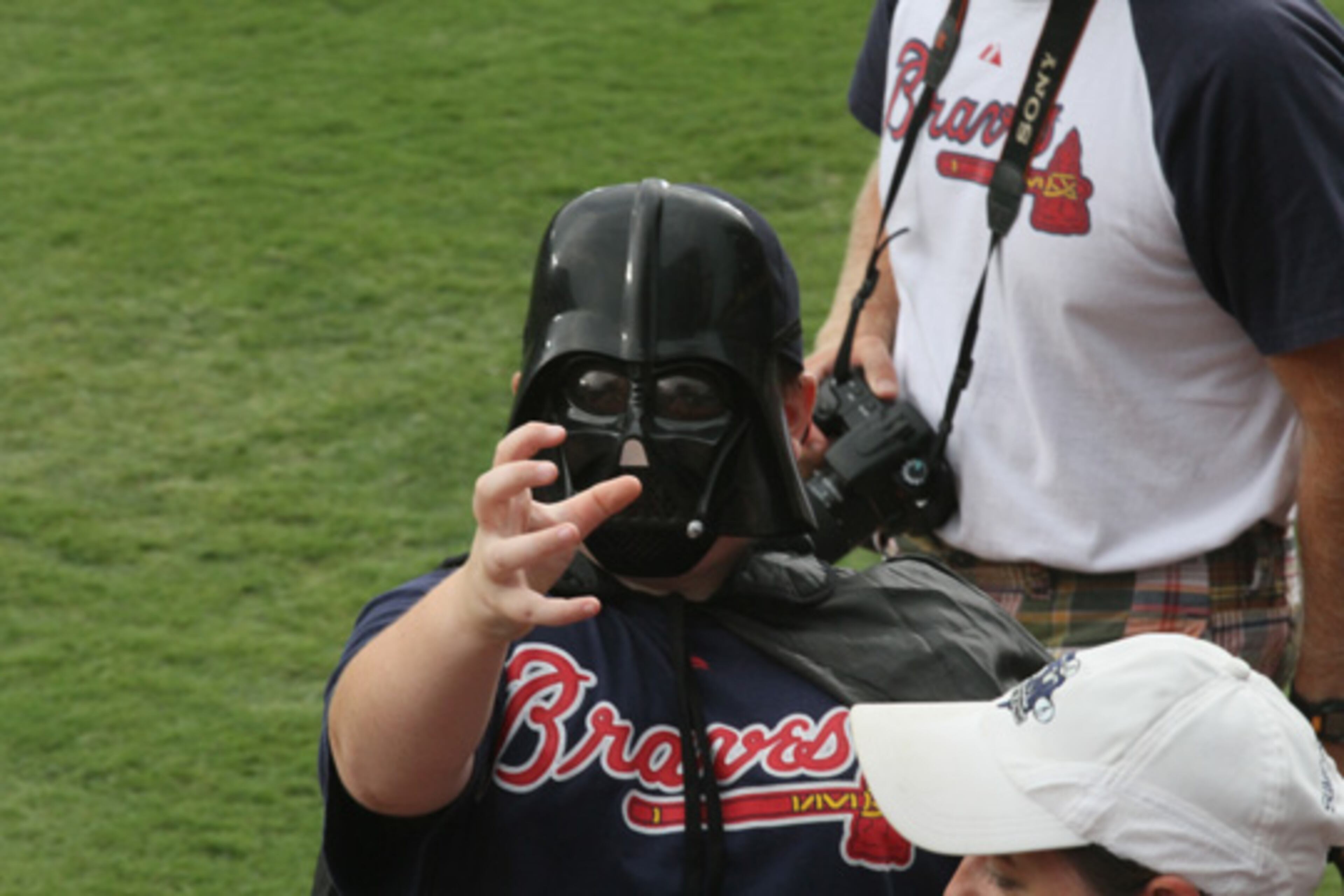 Here are some more photos from Star Wars night at Turner Field.