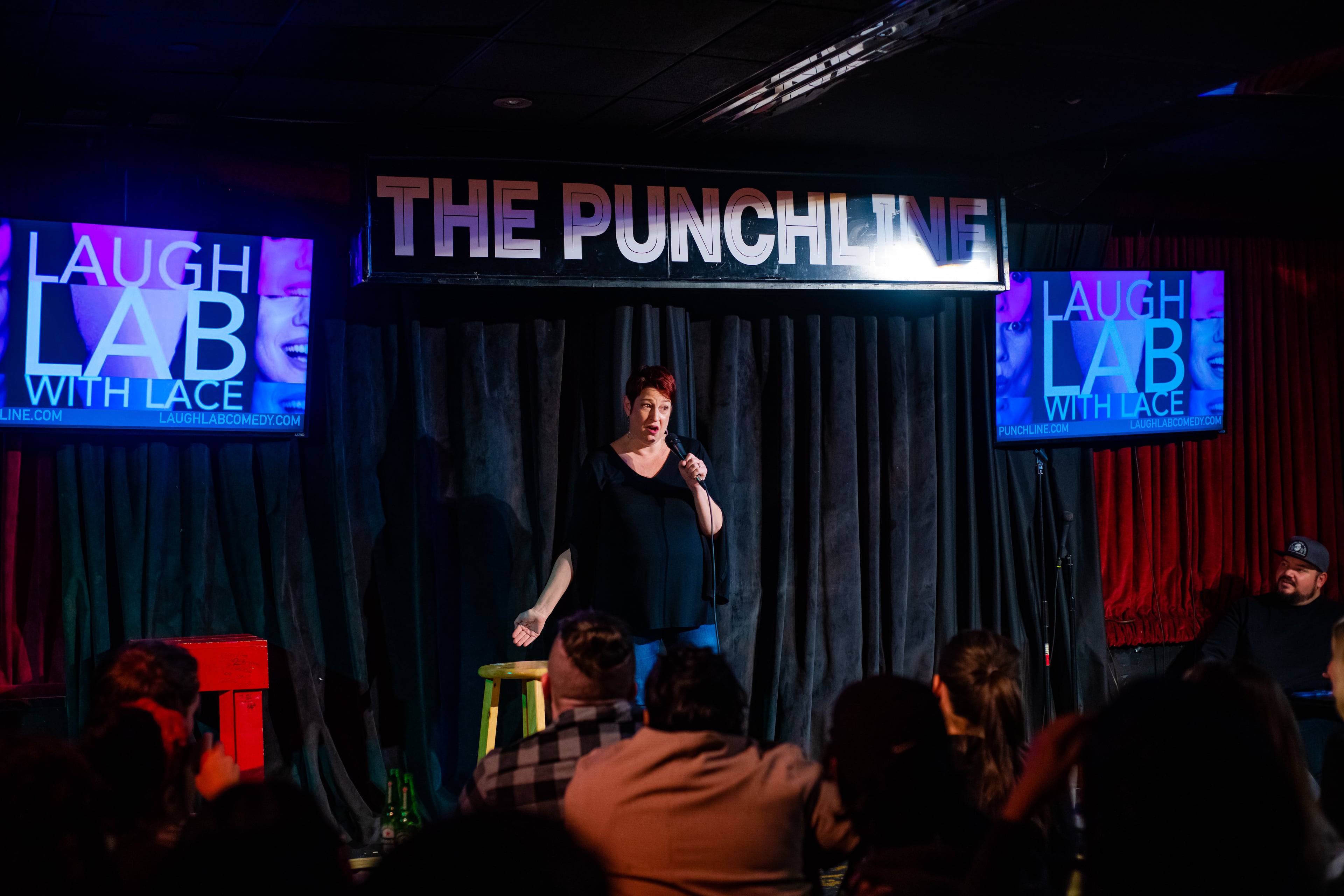 Adriane Benson performs at The Punchline.
Courtesy of Adriane Benson.