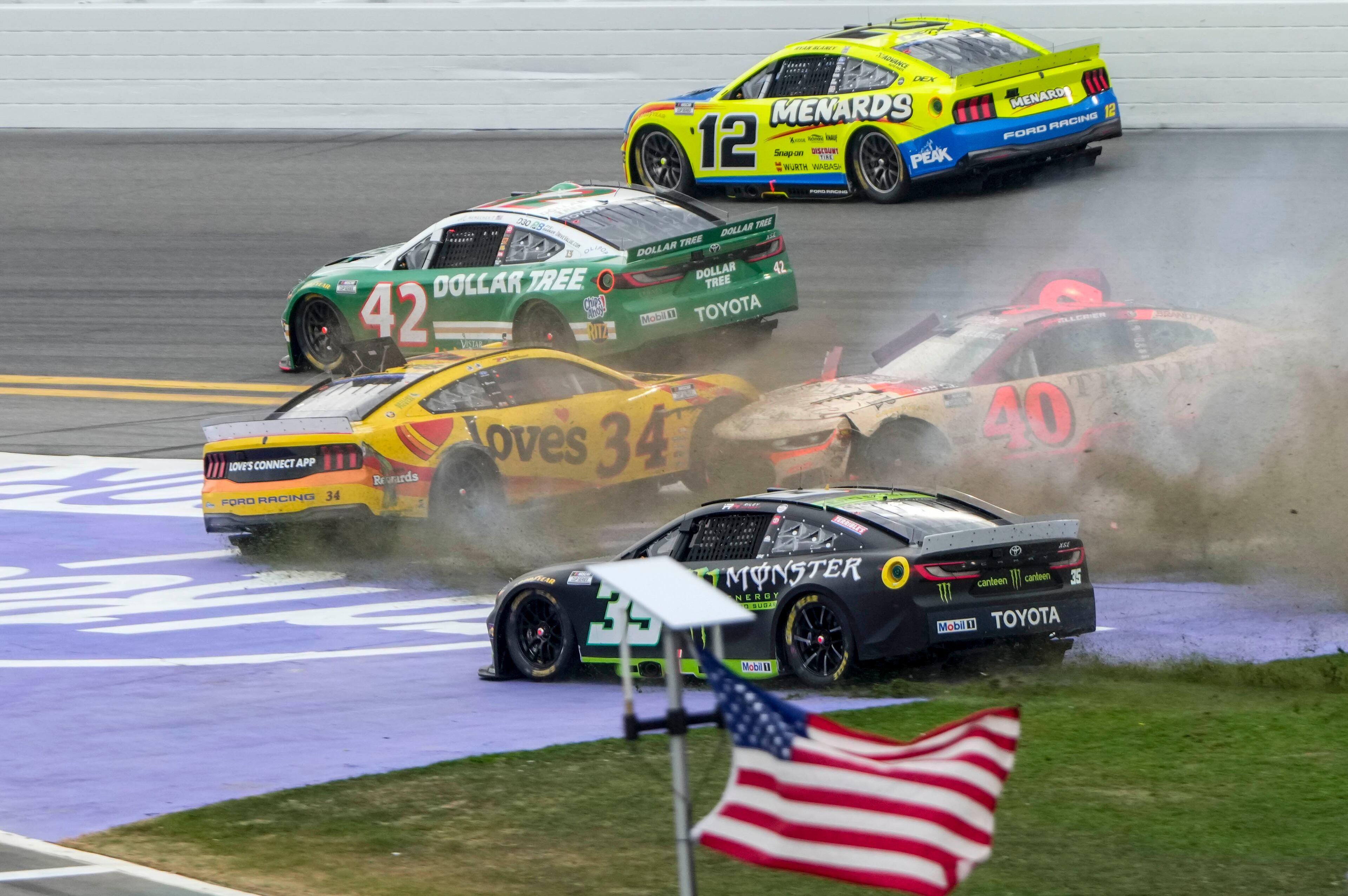 NASCAR Daytona 500 Auto Racing