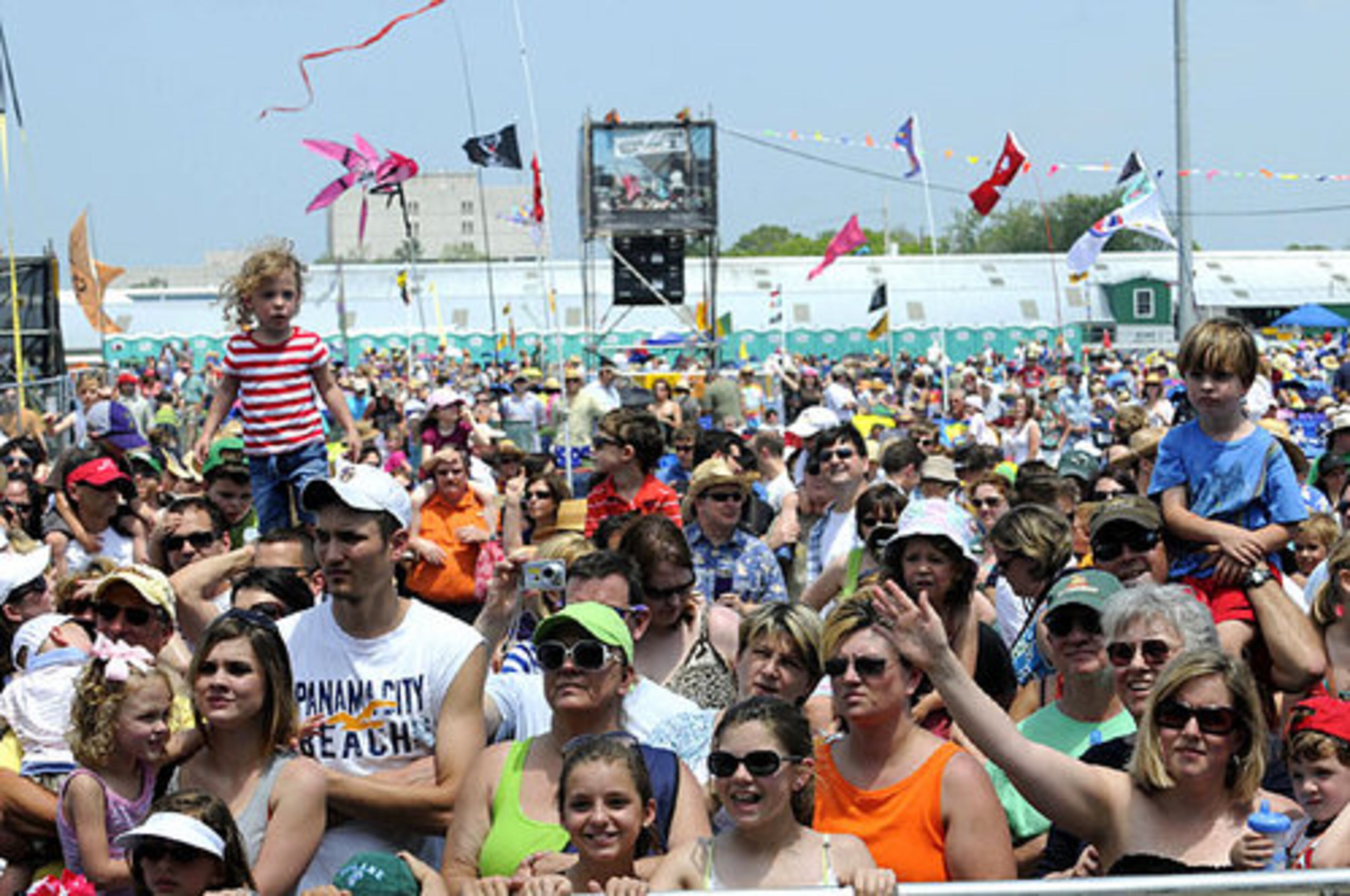 Fans enjoy the Imagination Movers. The Imagination Movers, a children's band with a television show on the Disney Channel by the same name, had parents and their little ones dancing.