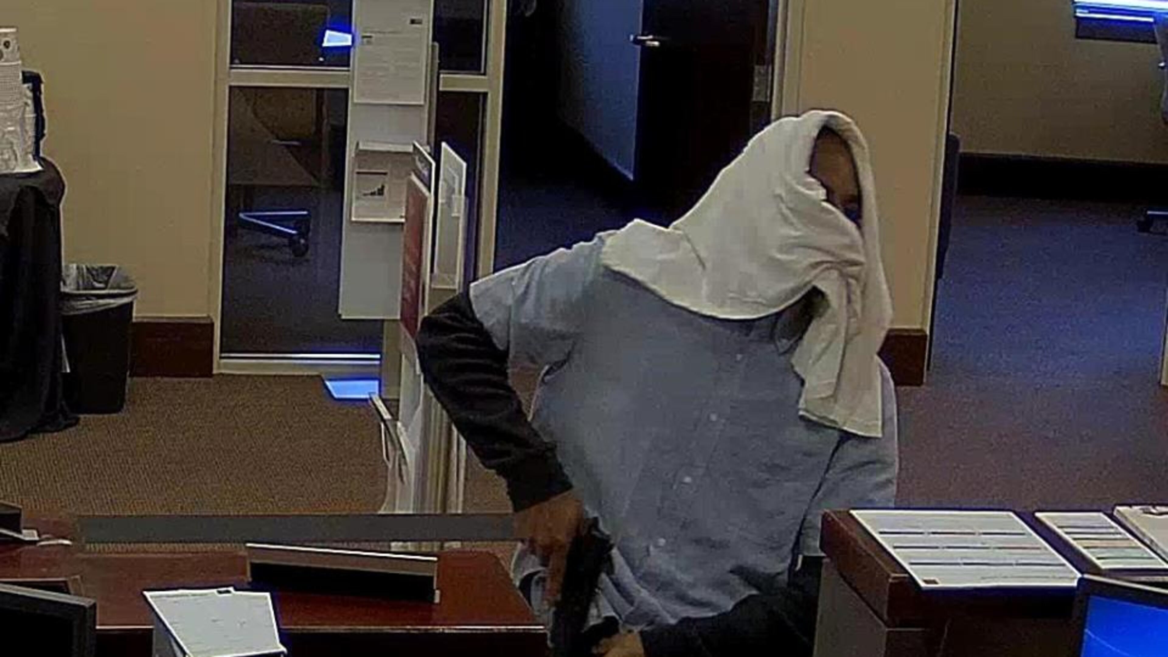 The Alpharetta Police Department and the Federal Bureau of Investigation are seeking a male suspect who attempted a bank robbery at the Wells Fargo Bank located at 5750 North Point Parkway on Oct. 3, 2016.