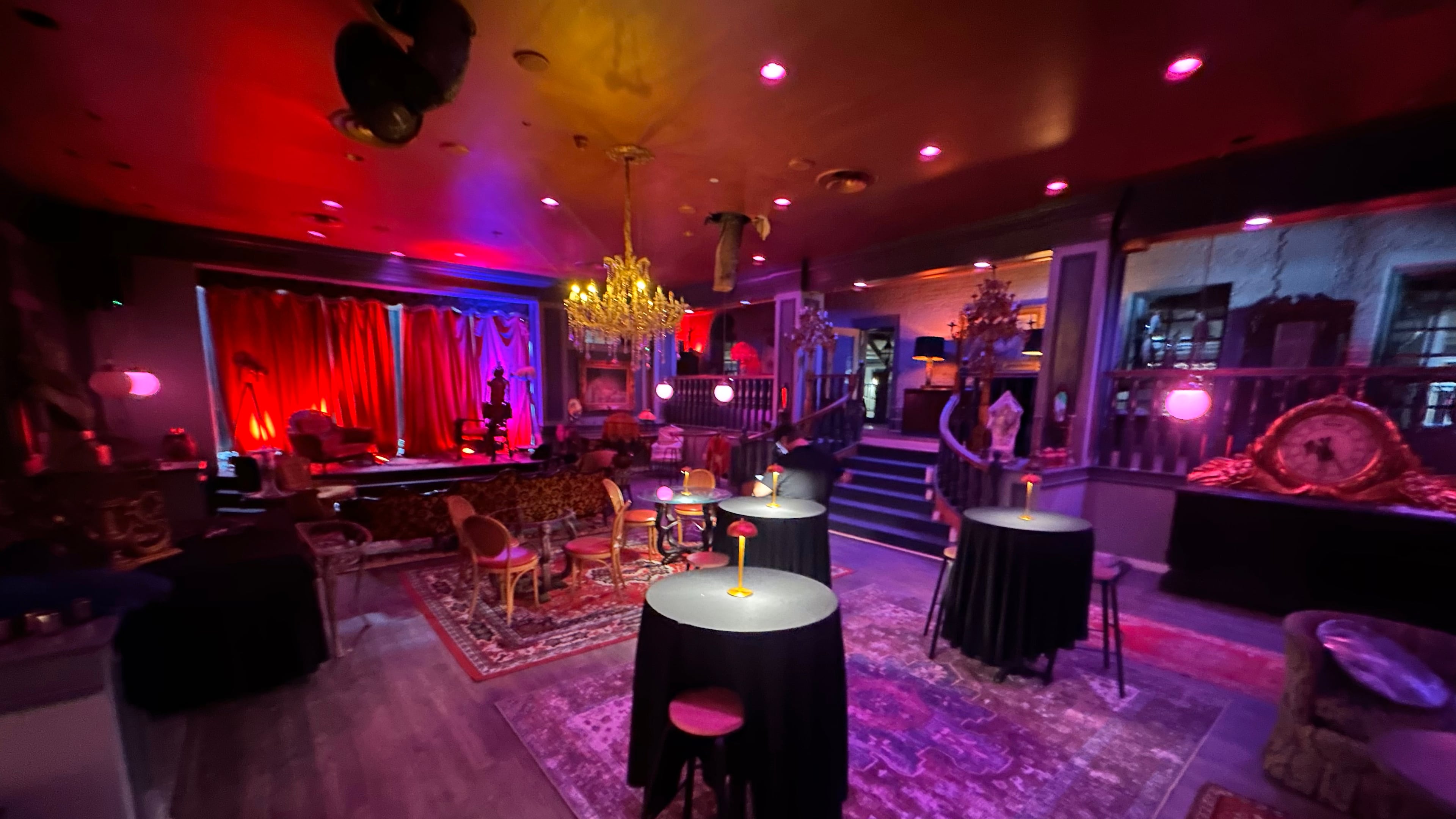 The interior of Pigalle by Ponce City Market at Underground Atlanta / Courtesy of Pigalle