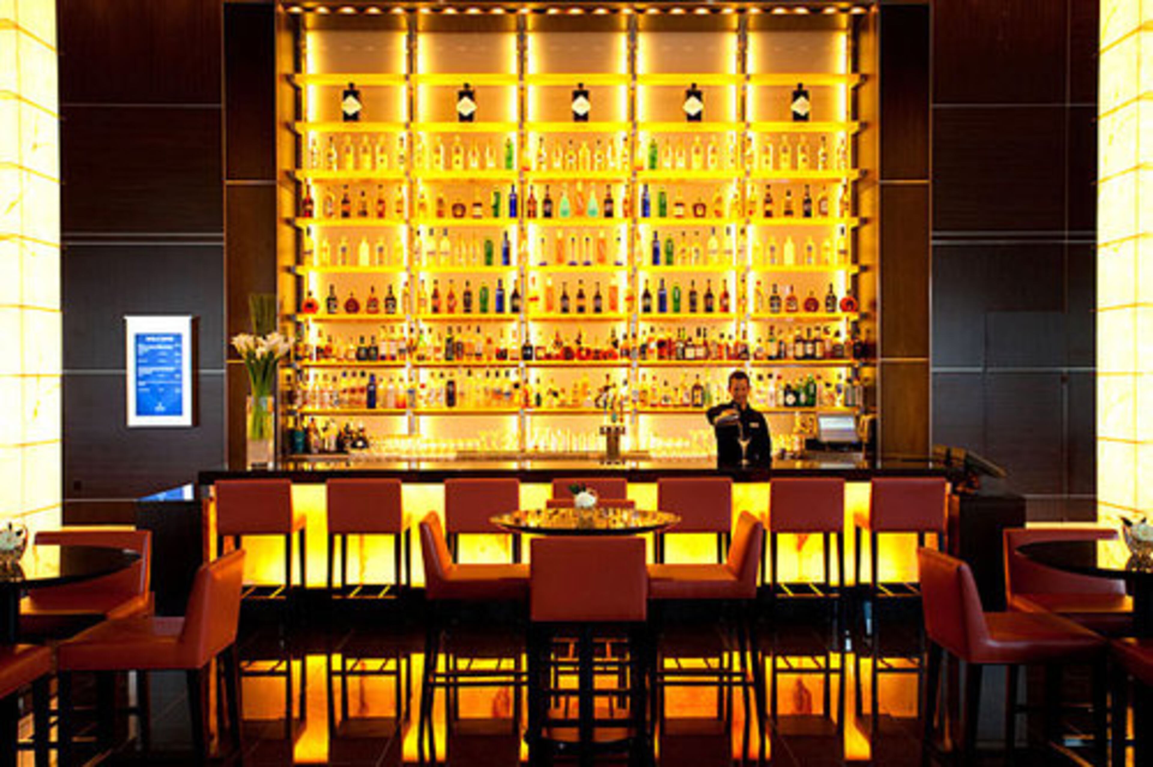 There may not be as many heads in beds at Atlanta hotels, but the bars at lodgers across the city are using their own specialty drinks to boost business. There's some hardcore business behind these fancy drinks.