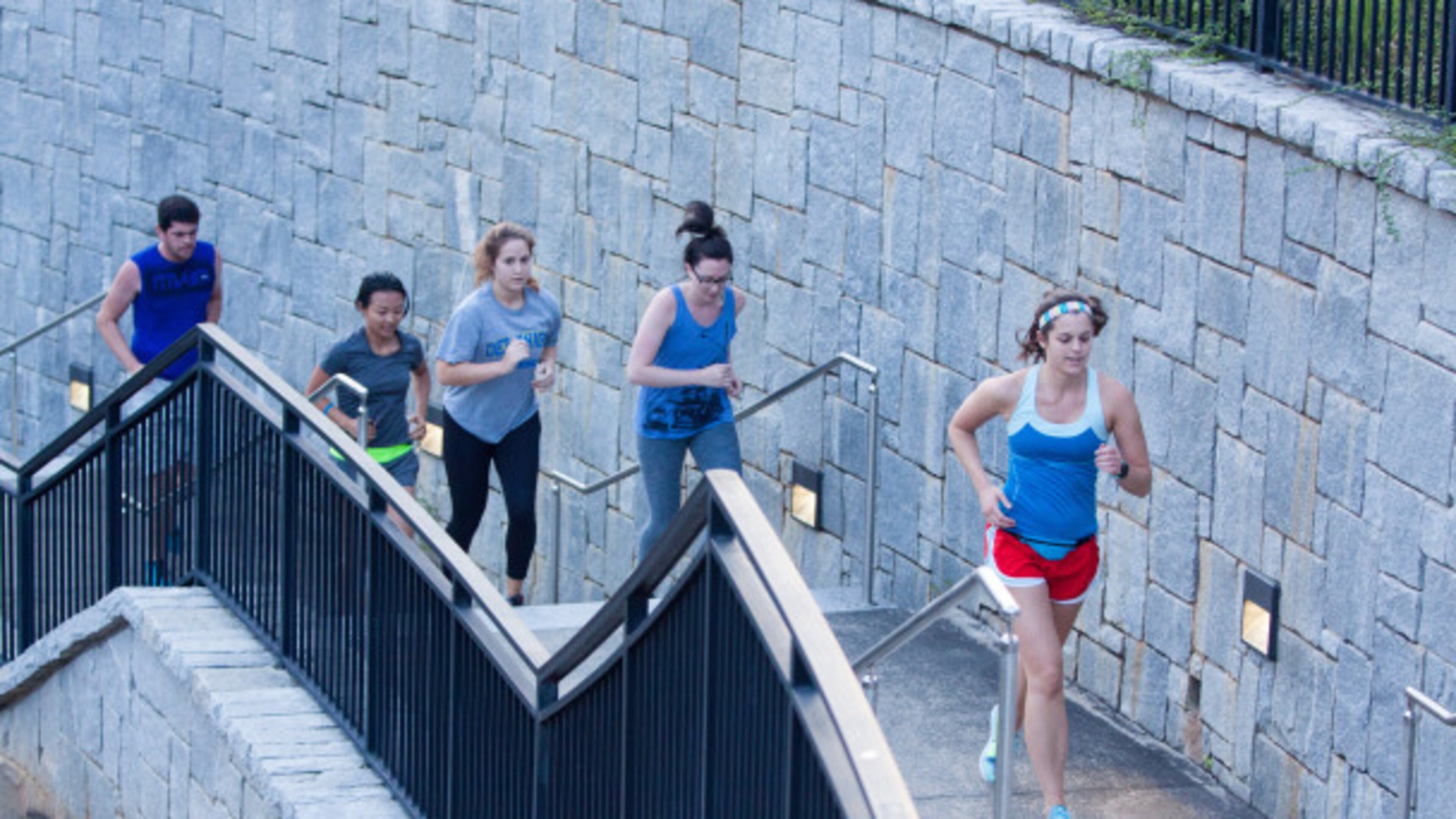 Fitlanta members, now November Project Atlanta, work out near Ponce City Market.