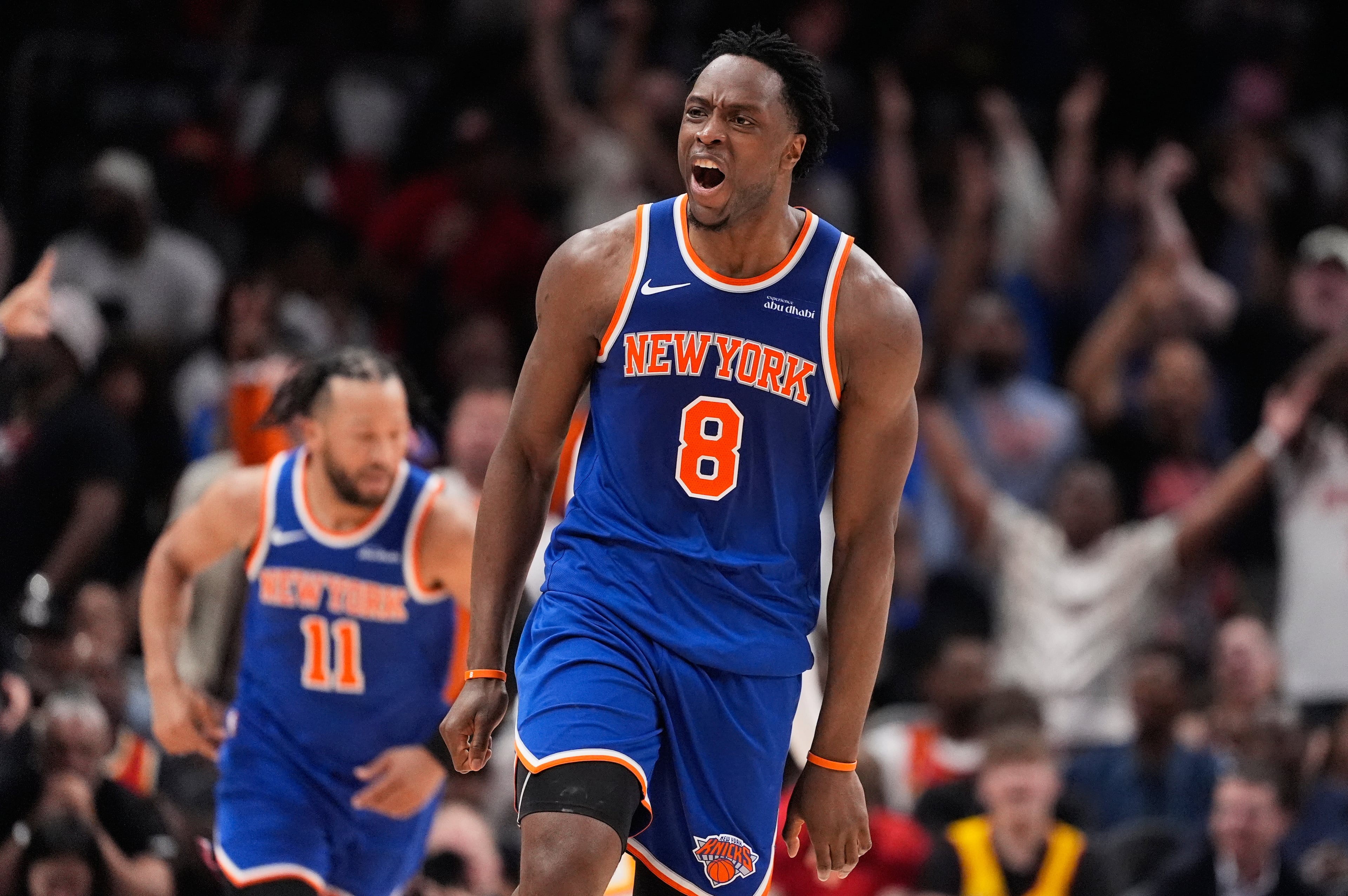 Knicks Hawks Basketball