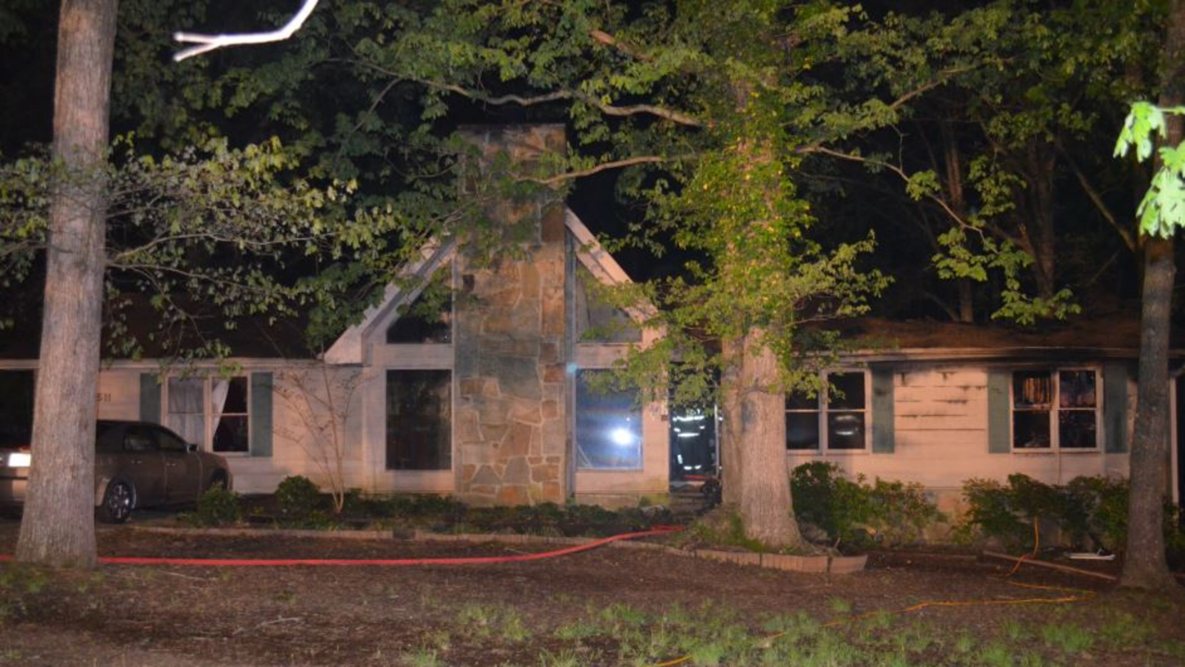 A fatal fire occurred at this house on Kennedy Drive in Griffin on Wed., April 13, 2016. (Credit: Georgia Insurance Commissioner’s Office)
