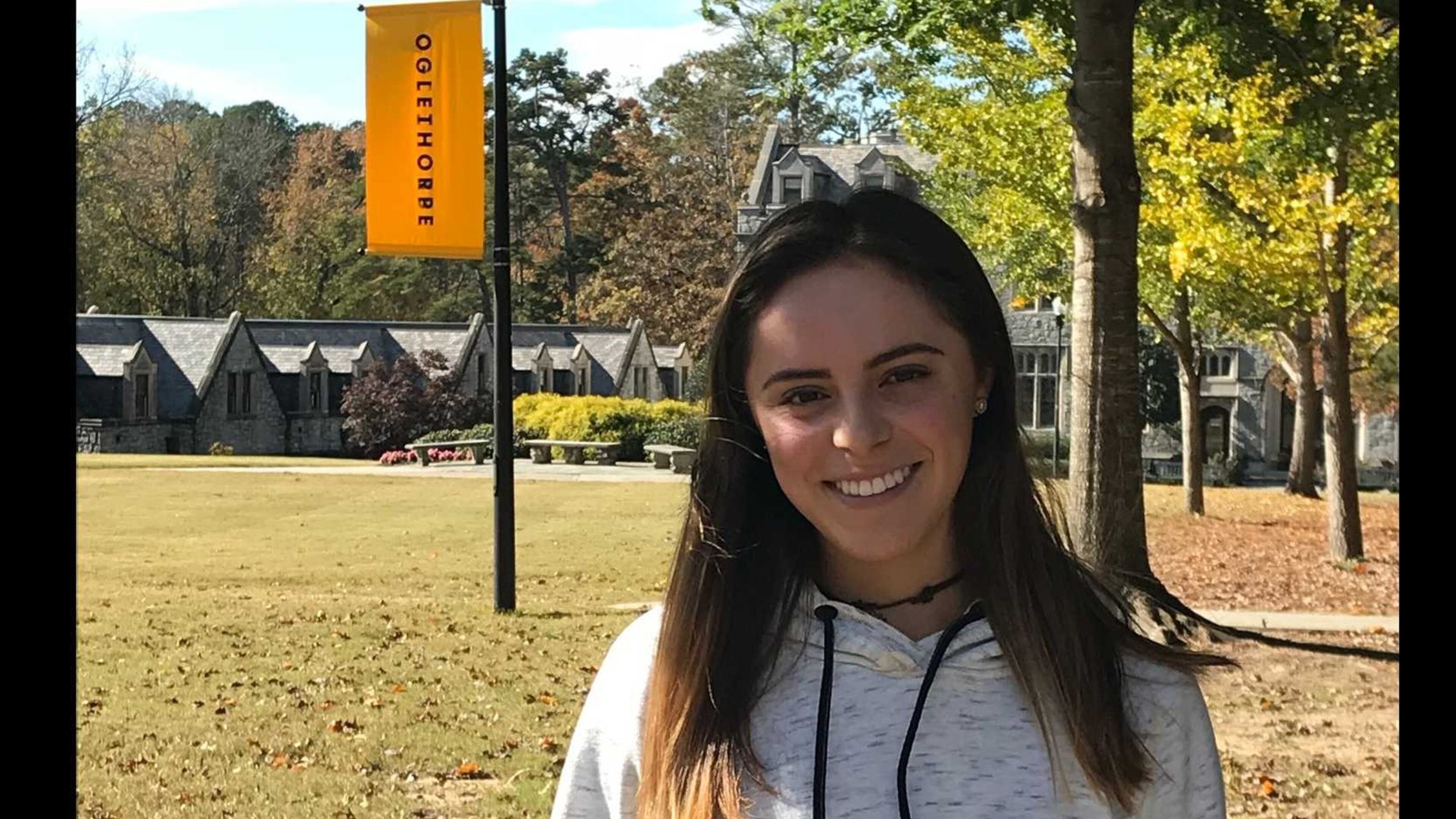 Oglethorpe University freshman Angelica Sanchez, 19, received a visa to study in the United States from her native Mexico. ERIC STIRGUS / ESTIRGUS@AJC.COM