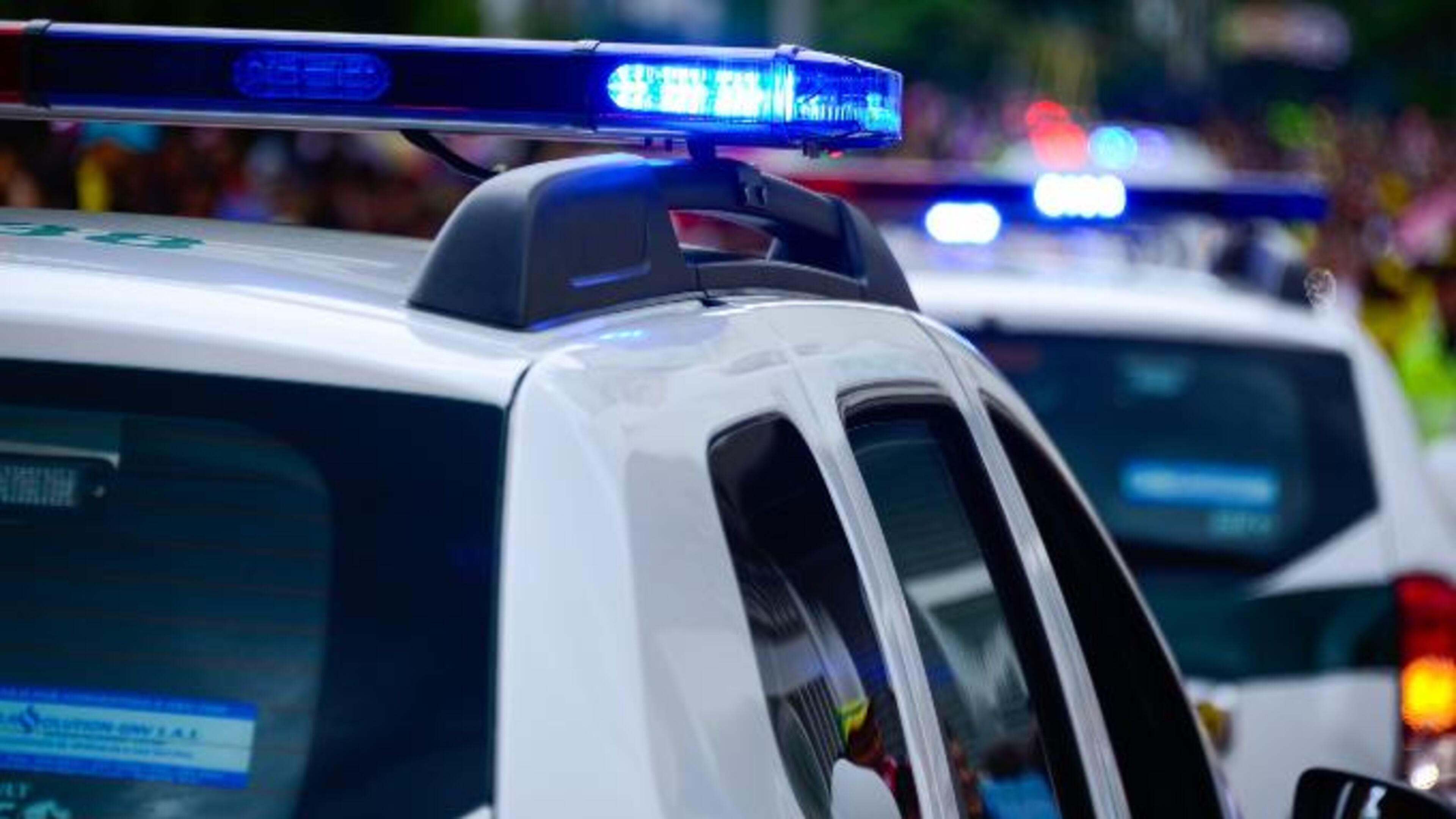 File photo of police lights.