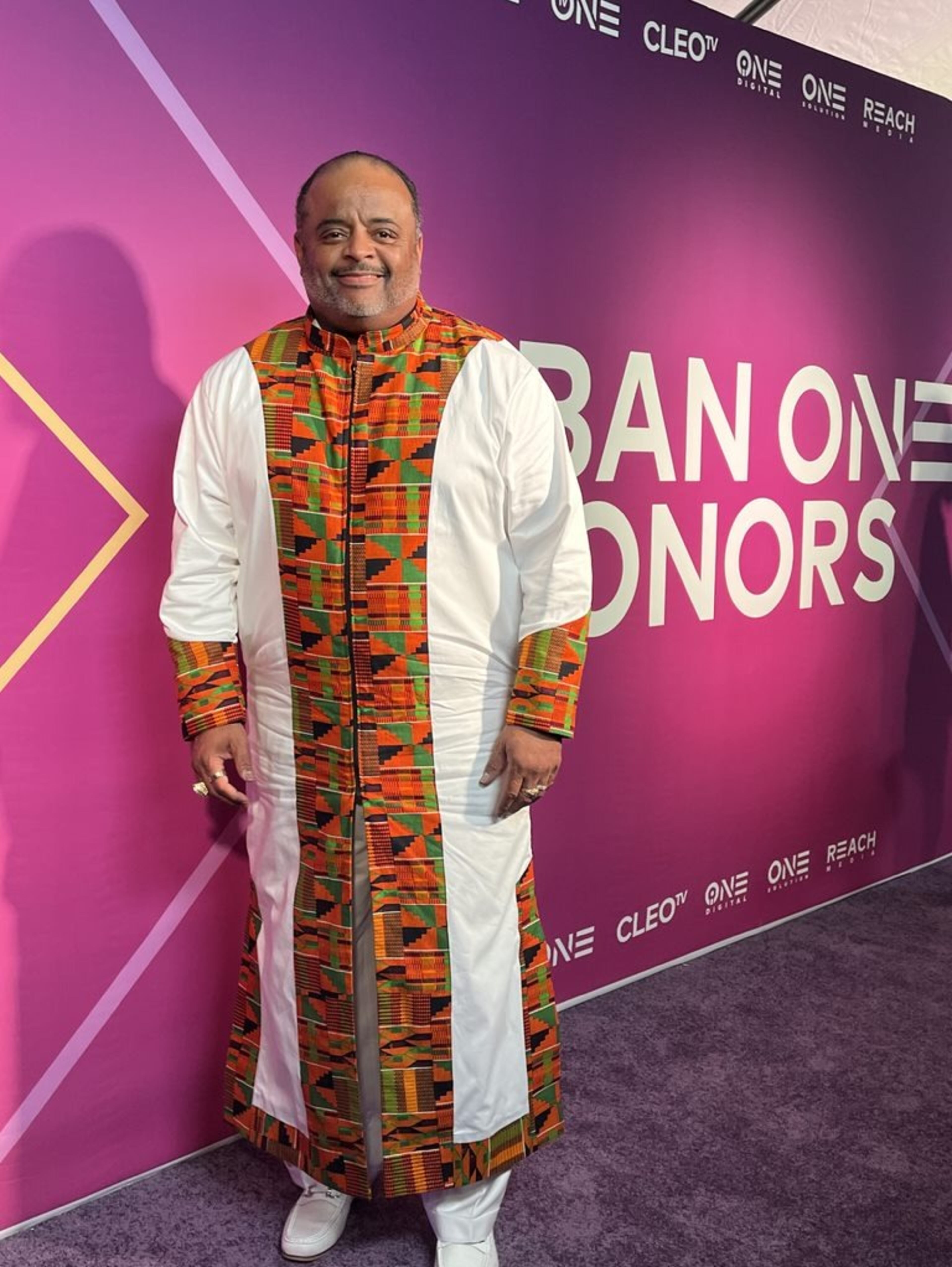 Roland Martin at the Urban One Honors red carpet (2022)