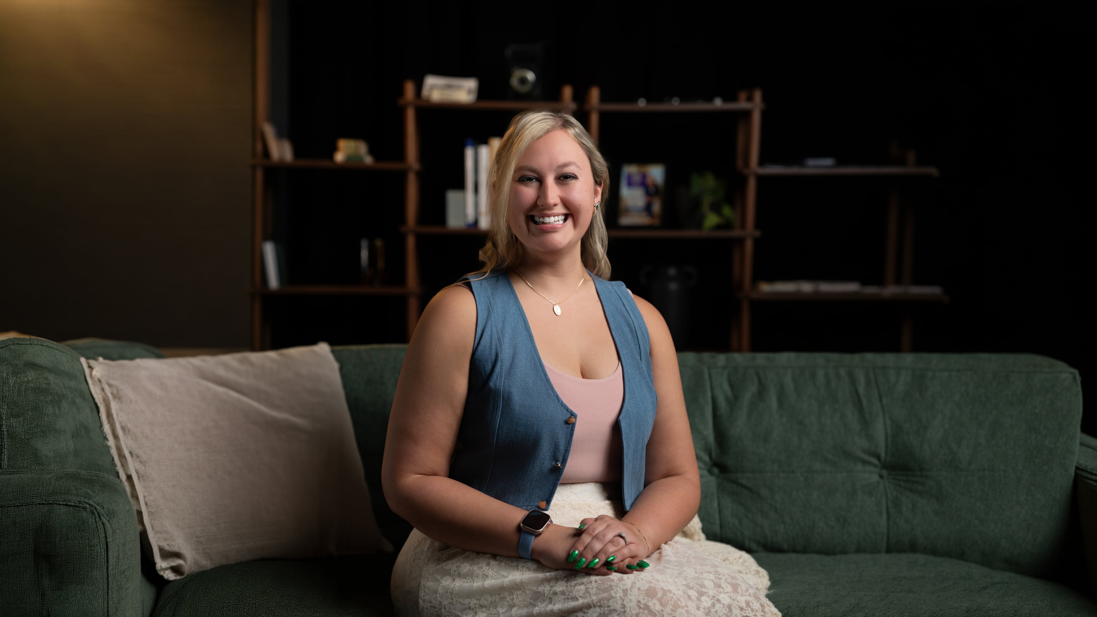 Diagnosed with Type 1 diabetes at age 2, 2026 Celebrating Nurses honoree Maggie Henson understands firsthand the fear and uncertainty that can come with a new diagnosis. (Surefire Video for the AJC)