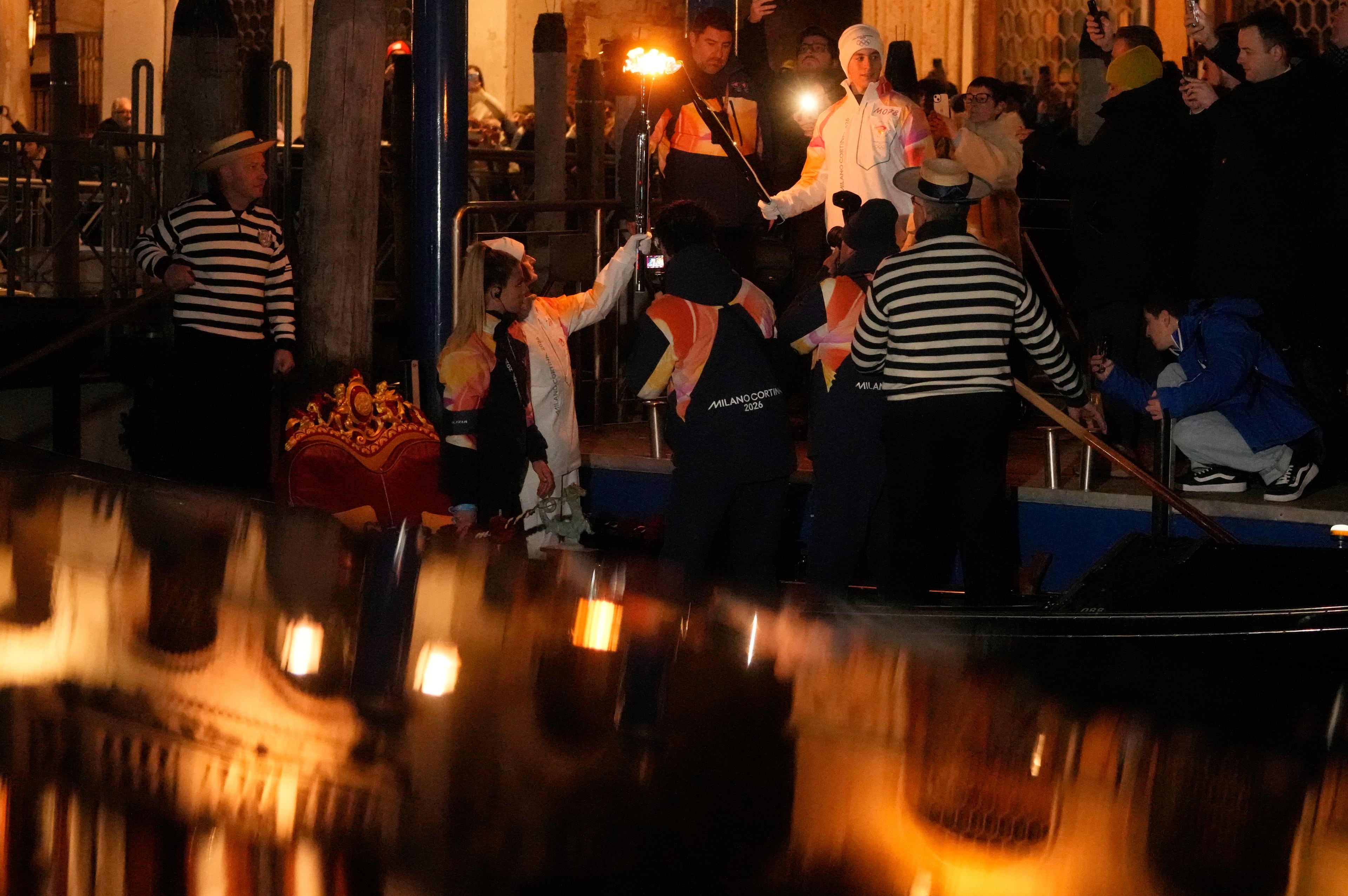 Italy 2026 Milan Cortina Winter Olympics Flame