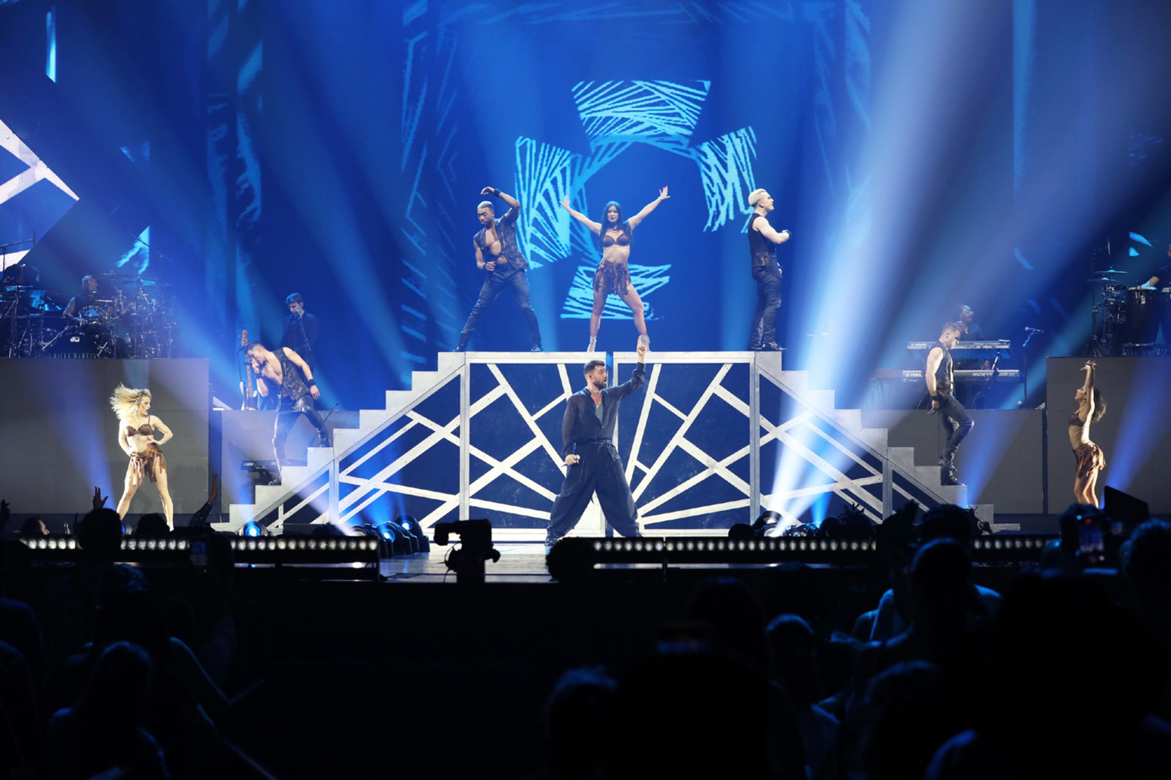 Pitbull, Ricky Martin and Enrique Iglesias rocked sold out State Farm Arena on Sunday, March 3, 2024 on the Triogy Tour.
Robb Cohen for the Atlanta Journal-Constitution
