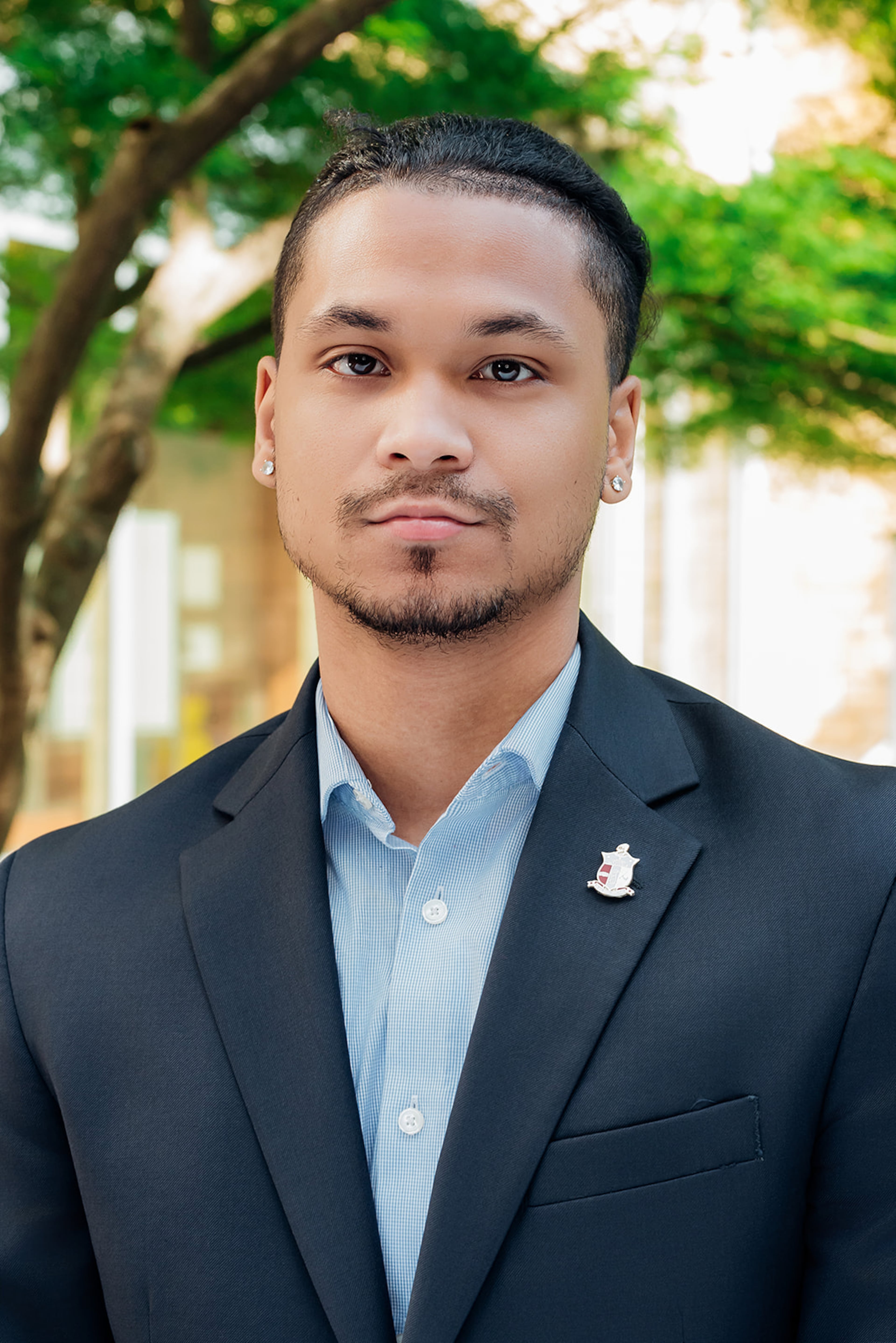 Elijah Megginson, Morehouse College, Local News Intern. (RTW Photography)
