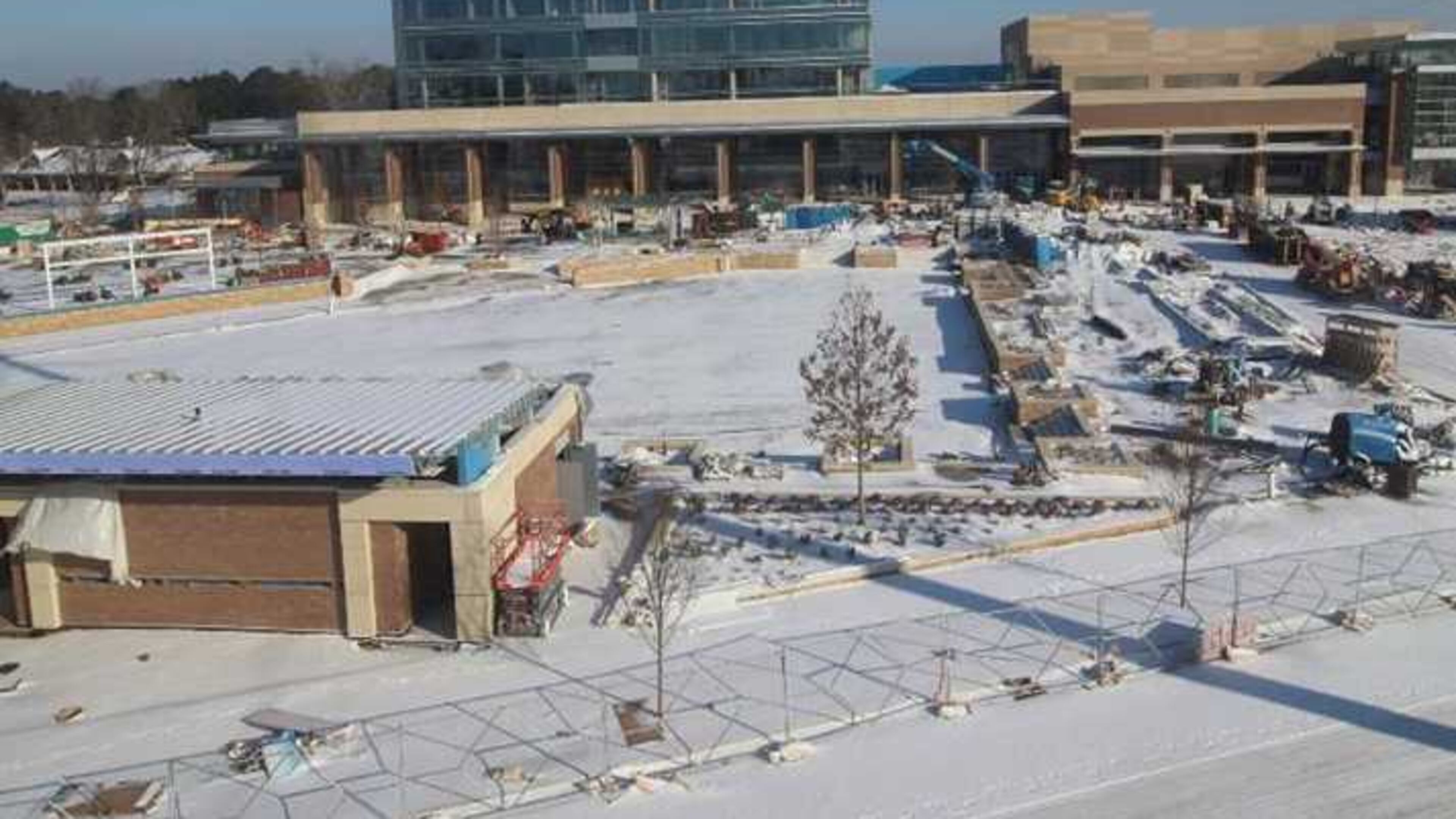 Ice and snow on roads in Sandy Springs has caused many car accidents. City officials are asking drivers to stay off the road.