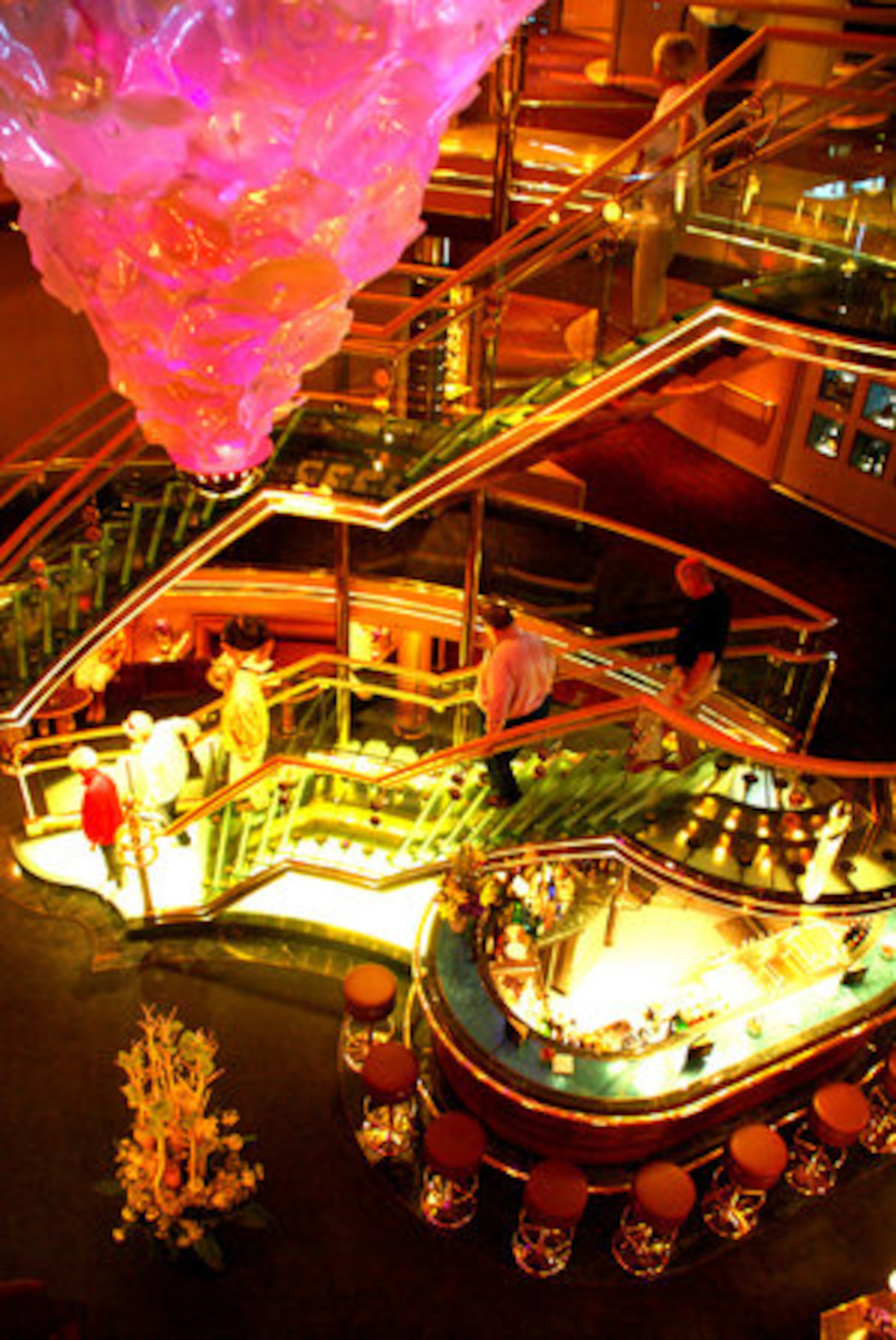 HOLLAND AMERICA EURODAM (2008). This ship holds 2,104 people; 86 percent of the cabins are exterior cabins, and 67 percent have balconies. It leaves Fort Lauderdale for the Caribbean and Europe.