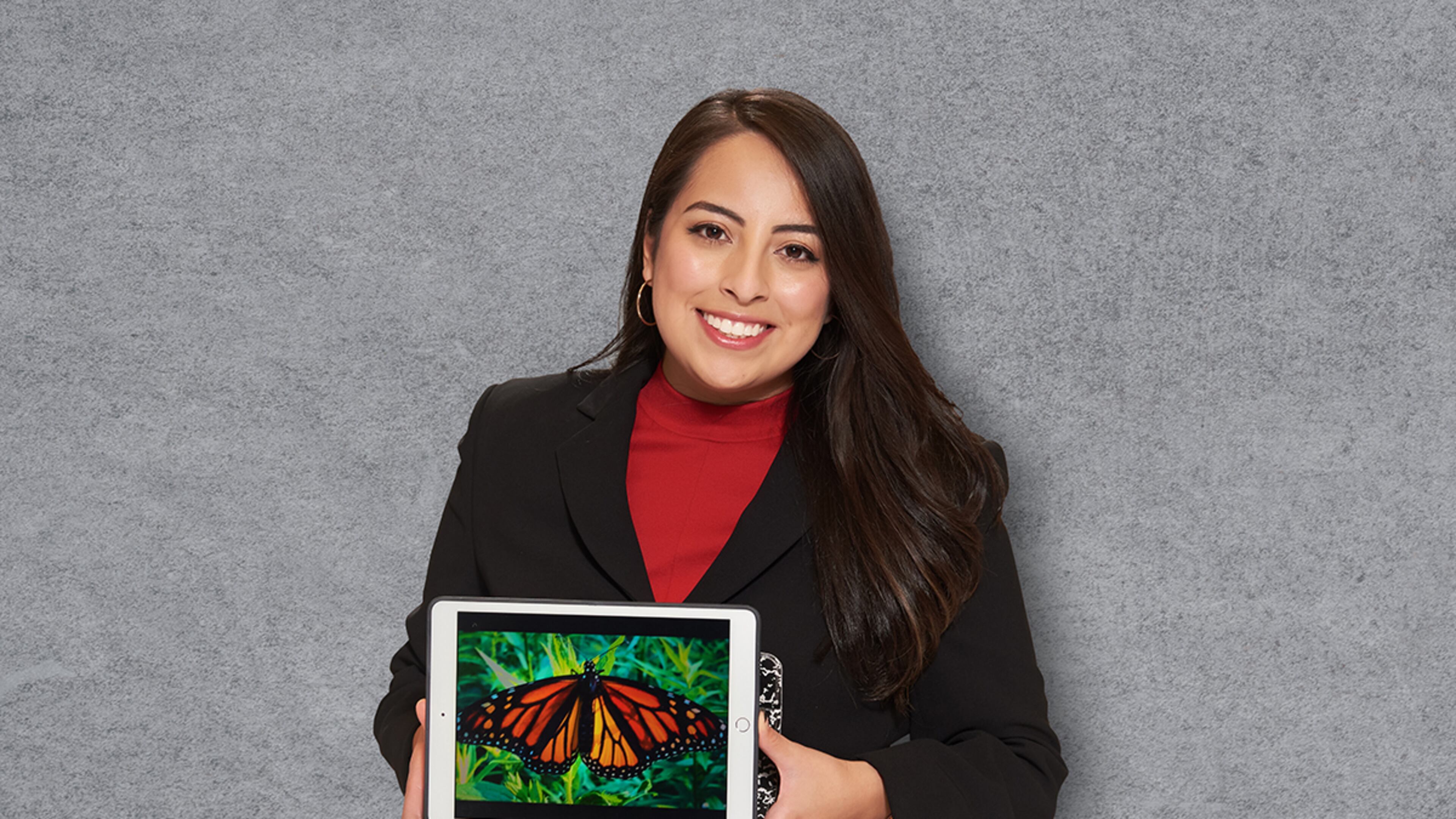 Jamie Garcia Caycho is Gwinnett County Public Schools 2022 teacher of the year. She teaches first grade at Arcado Elementary School in Lilburn. PHOTO CREDIT: Gwinnett County Public Schools.