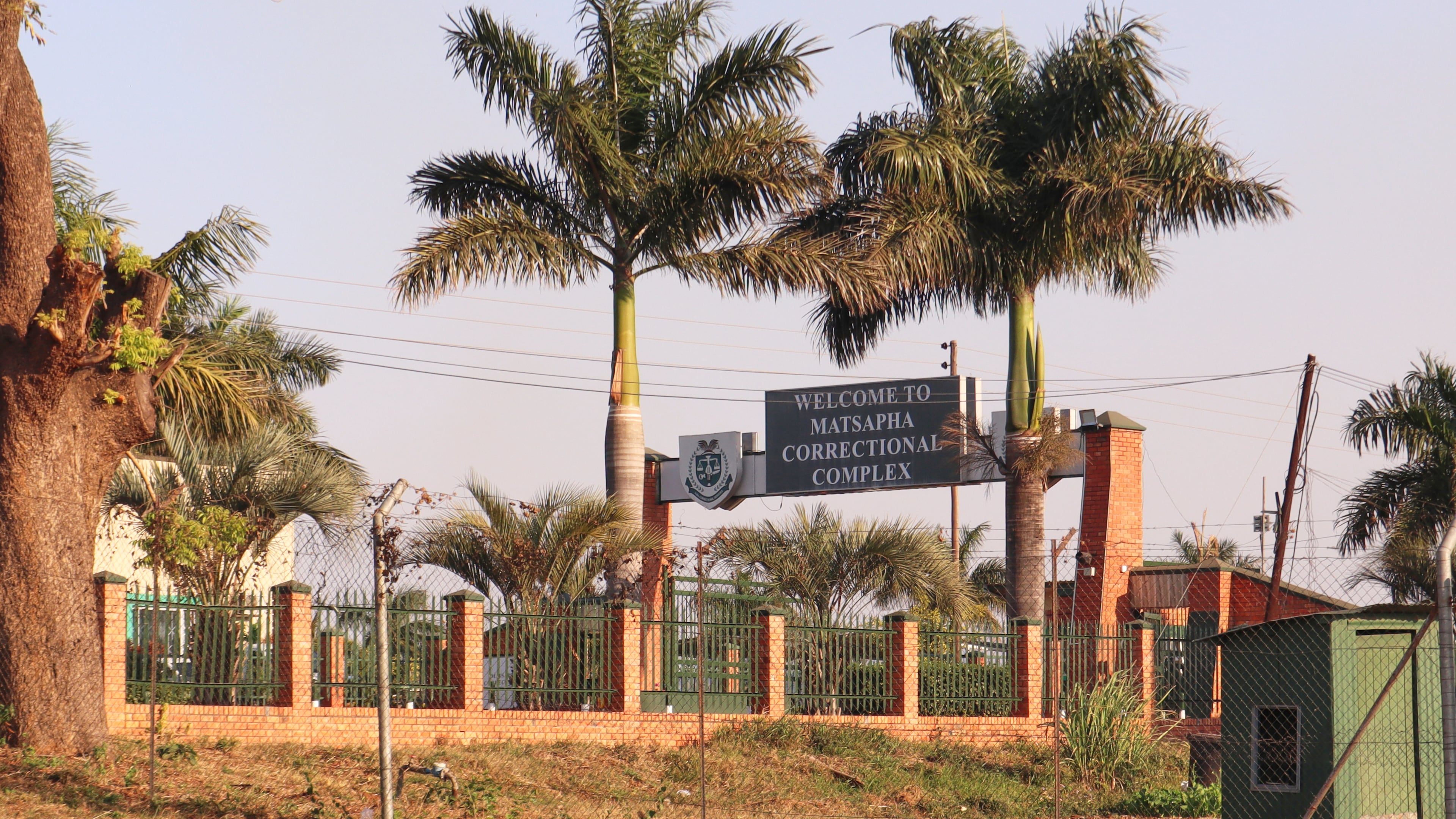 FILE -Matsapha Correctional Complex is seen in Matsapha, near Mbabane, Eswatini, July 17, 2025. (AP Photo, File)