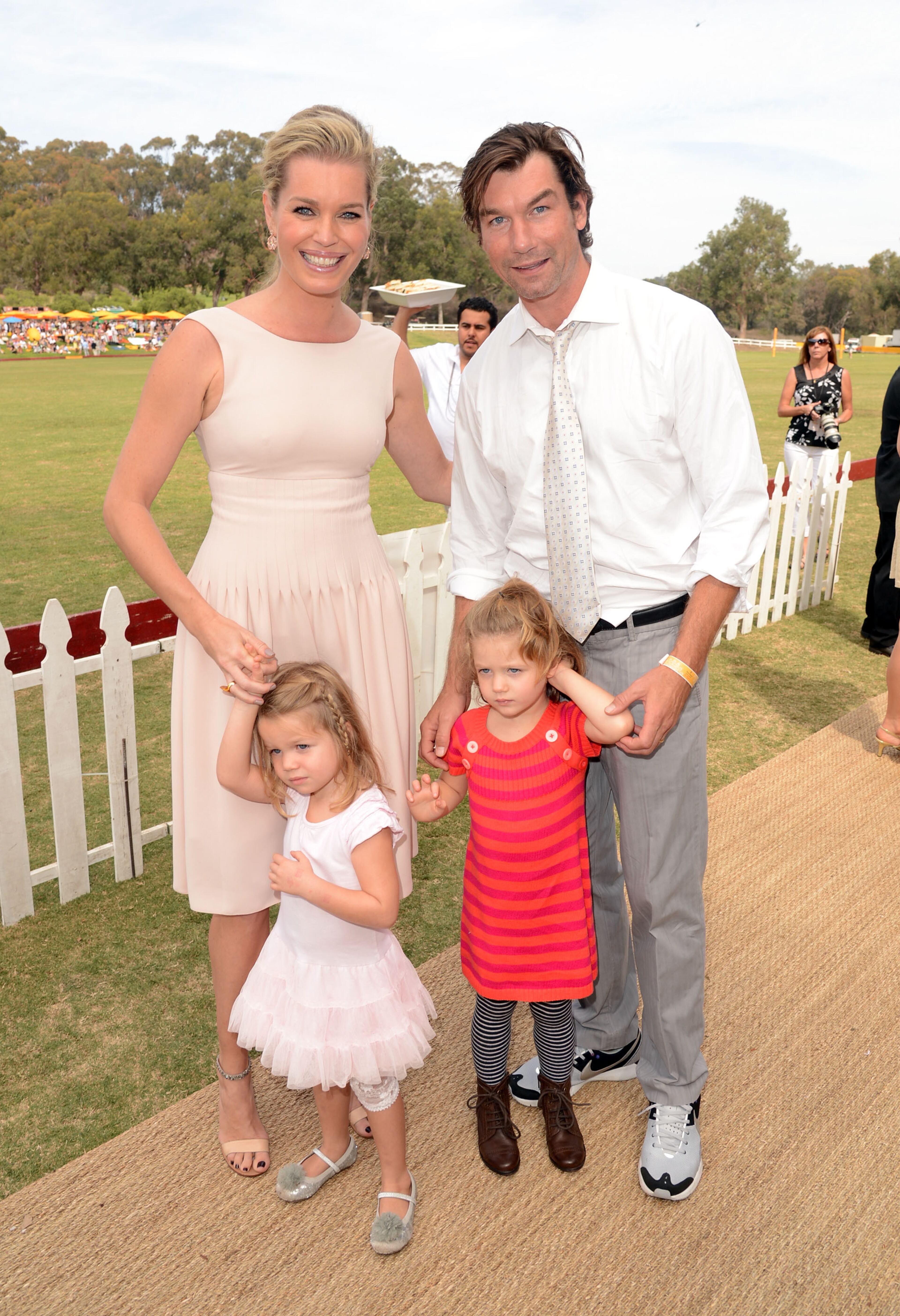 Rebecca Romijn and Jerry O'Connell, who were married in July 2007, welcomed daughters Dolly Rebecca Rose and Charlie Tamara Tulip.