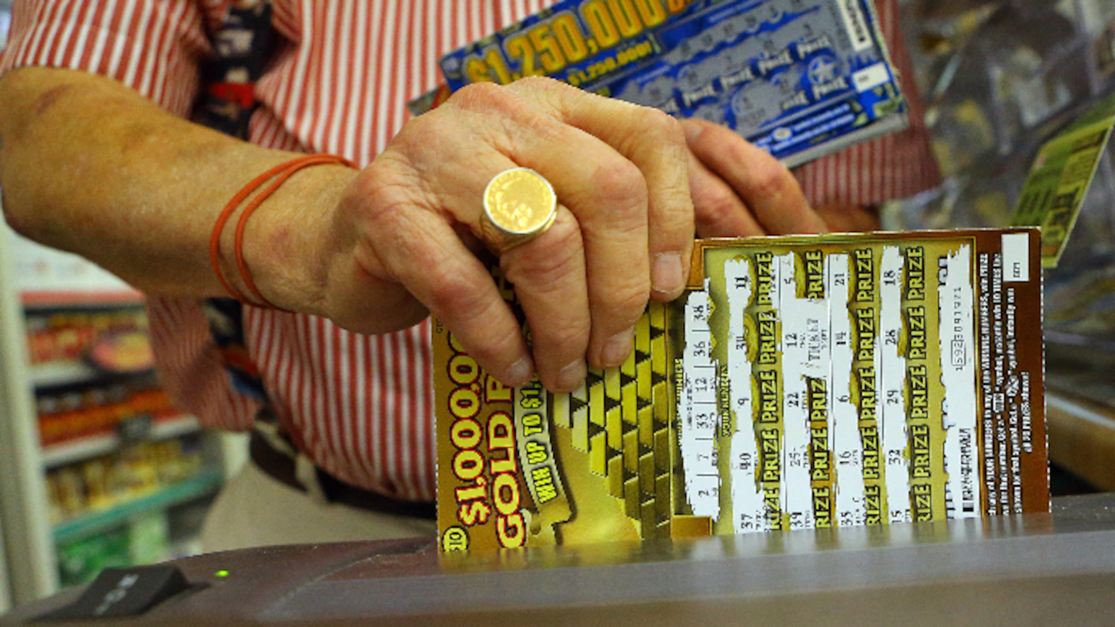 The Georgia Lottery brought in record profits to help pay for education programs this year. CURTIS COMPTON / CCOMPTON@AJC.COM