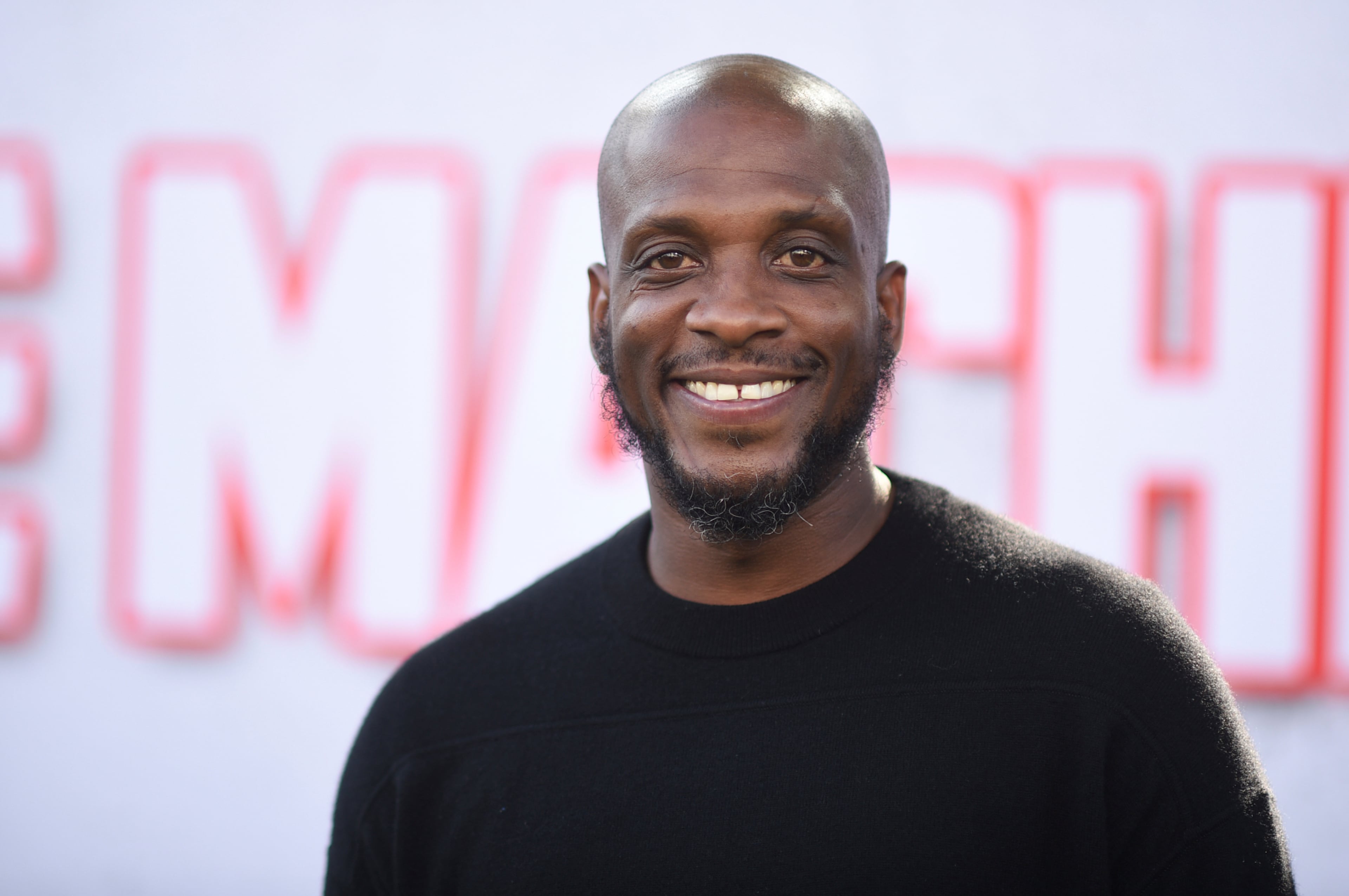 Ali Siddiq arrives at a special screening of "The Machine" on Thursday, May 25, 2023, at the Regency Village Theatre in Los Angeles. (Richard Shotwell/AP)