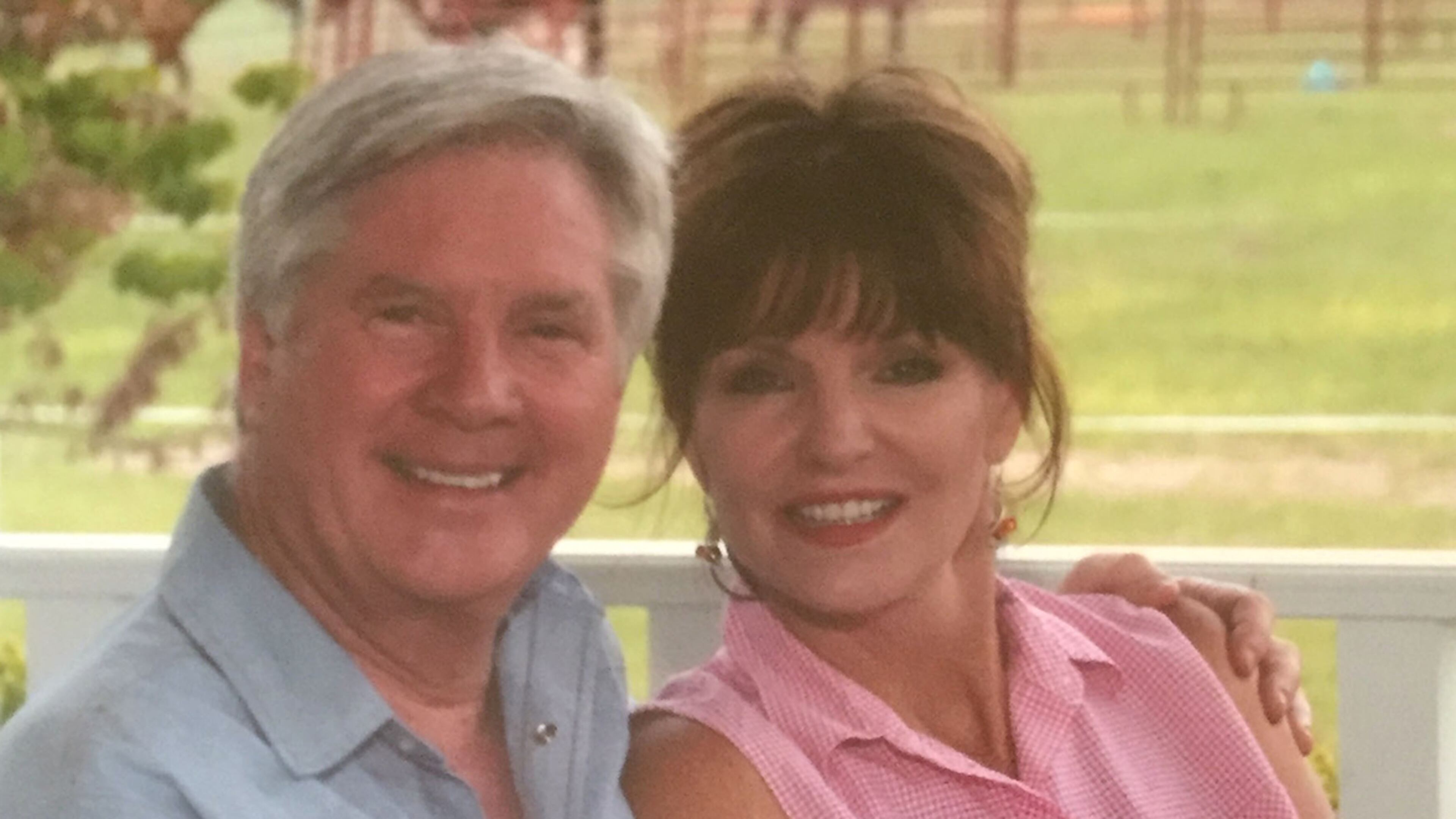 Claud "Tex" McIver and his wife Diane, are shown in undated family photos.
Atlanta attorney Claud "Tex" McIver told The Atlanta Journal-Constitution today that he accidentally shot and killed his wife as they rode in their SUV near Piedmont Park September 25th. Asked by a reporter if he purposely shot Diane McIver, Tex McIver responded, "I absolutely did not. She was my life partner. My life as I know it is ruined because of this accident." FAMILY PHOTO