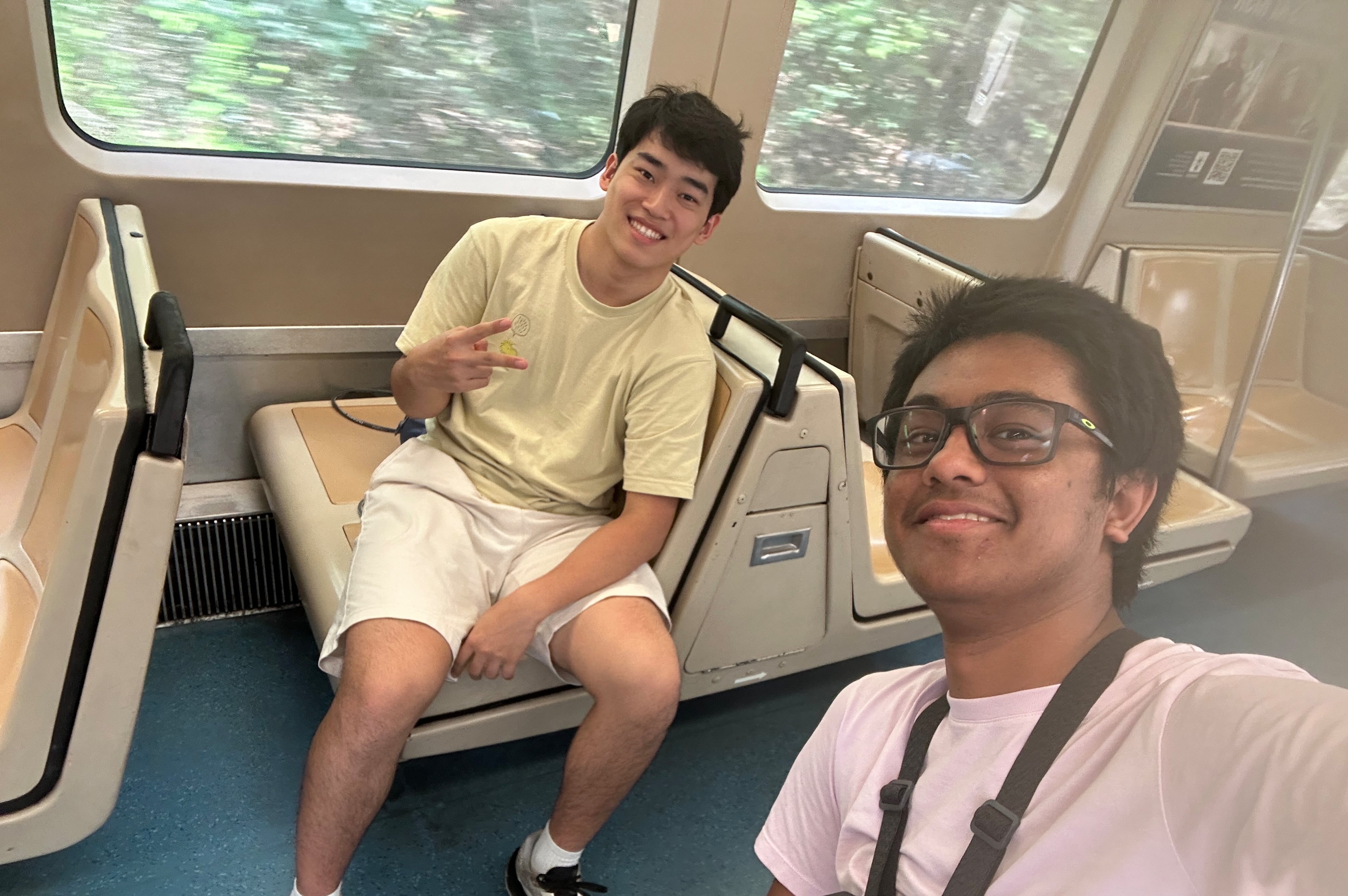 College duo claims to break MARTA Guinness record