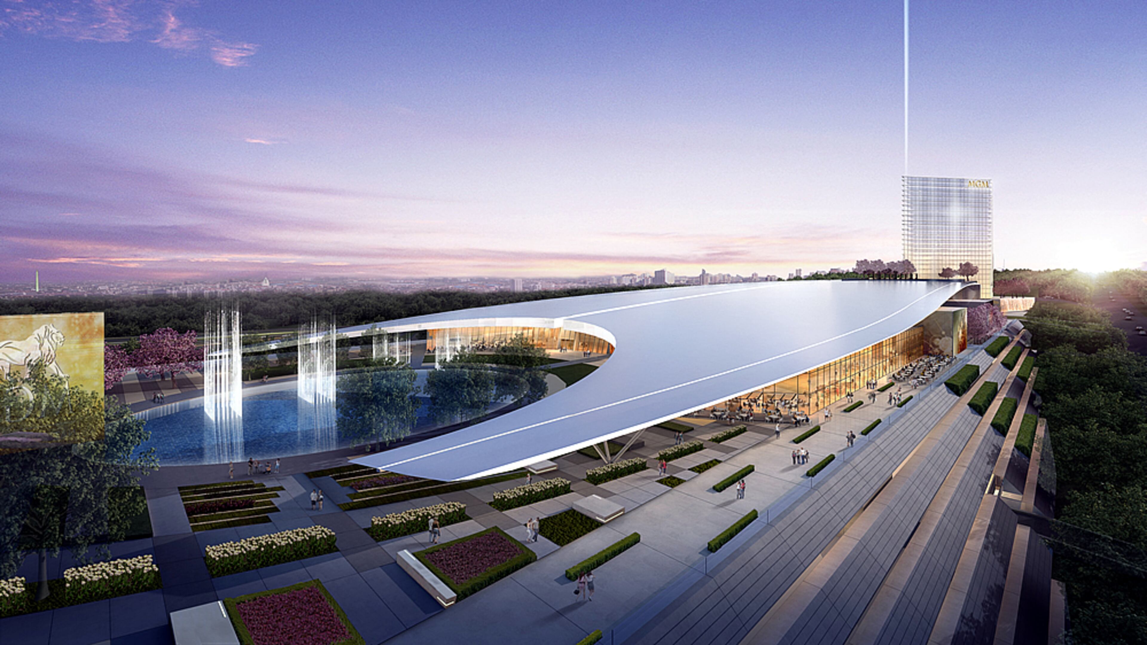 The $1.4 billion MGM National Harbor casino resort in Maryland shows one of the company’s most ambitious projects. It is expected to open later this year. The company hopes for legislation that would allow it to operate in Georgia.