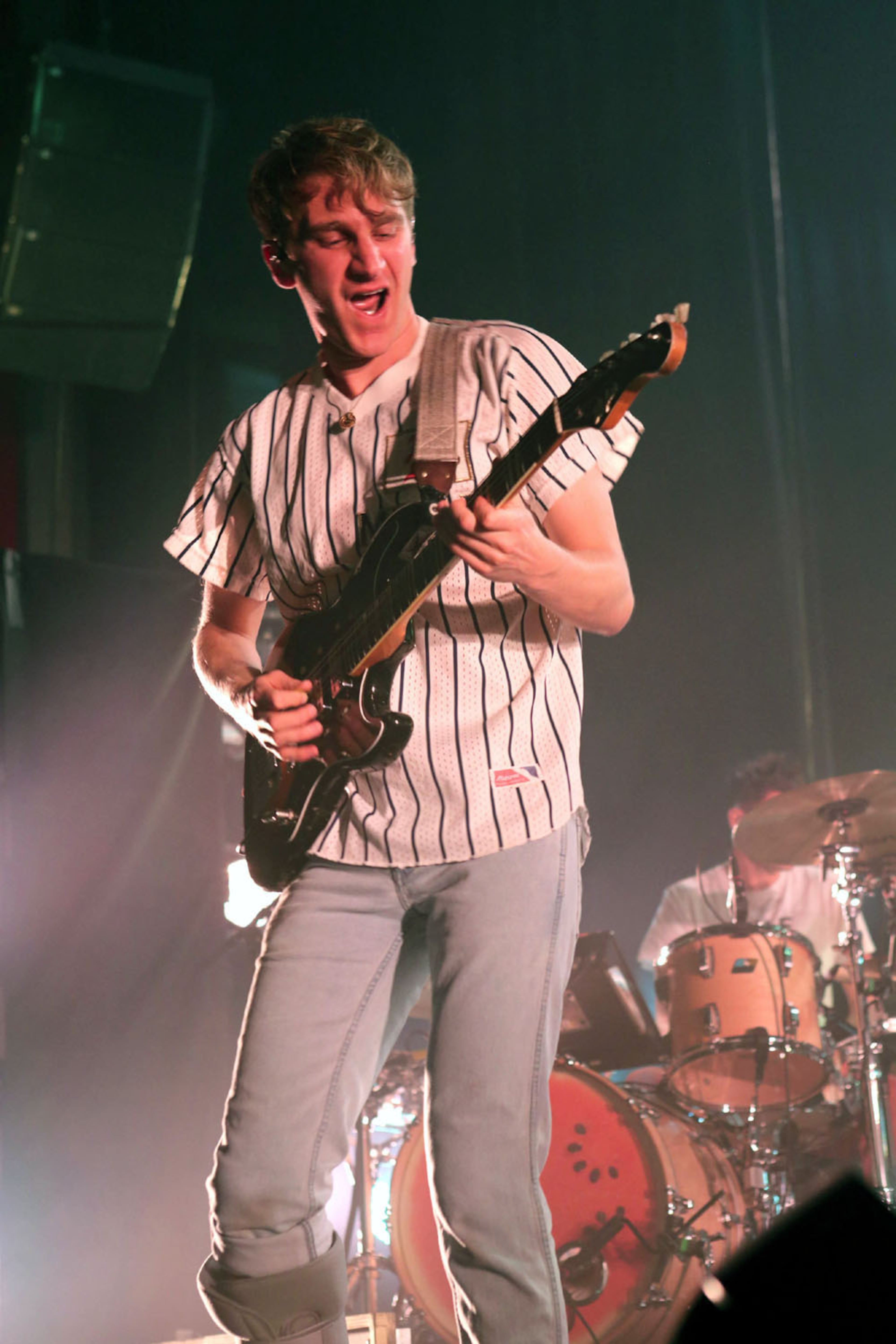 #22 of #34. PLEASE KEEP IN SEQUENTIAL ORDER FOR THE CONTINUITY OF THE GALLERY. The Coca Cola Roxy Theater held its grand opening celebration on Saturday, April 8, 2017, with British indie favorites Glass Animals and Australia's Jagwar Ma selling out the venue for Radio 105.7's fouth birthday party bash. Located in the nearly completed Battery entertainment district, next to SunTrust Park, new home of the Atlanta Braves, the gorgeous, nearly 4,000 capacity venue got positive grades from most of the VIP's and concert fans in attendence.Robb Cohen Photography & Video /RobbsPhotos.com