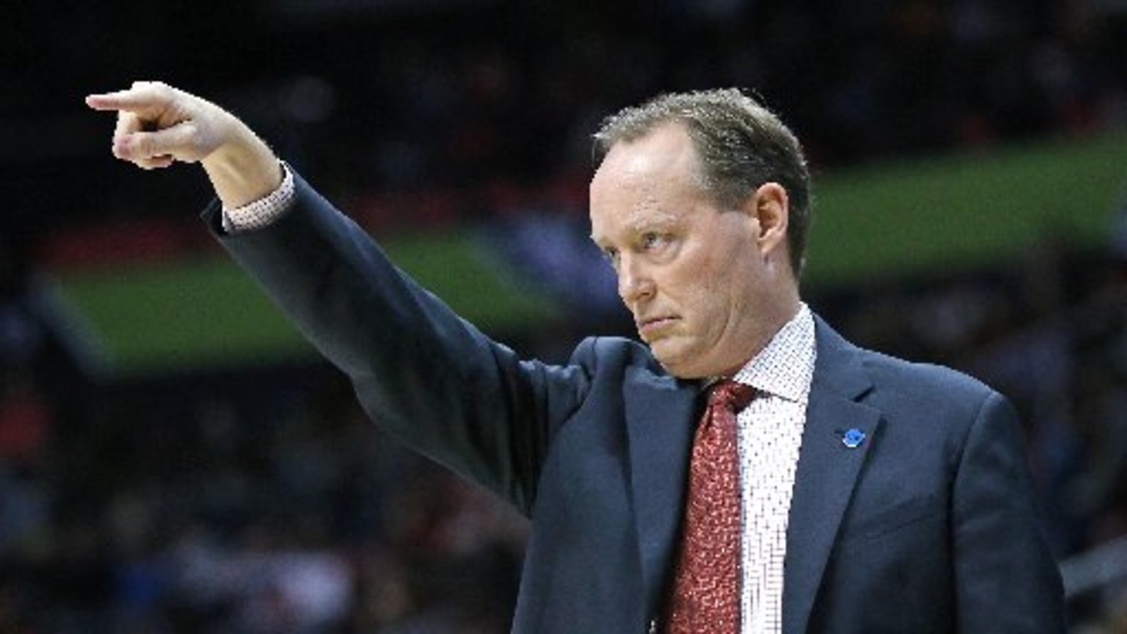 Hawks boss Mike Budenholzer's team is missing a lot of open shots. Curtis Compton/ccompton@ajc.com