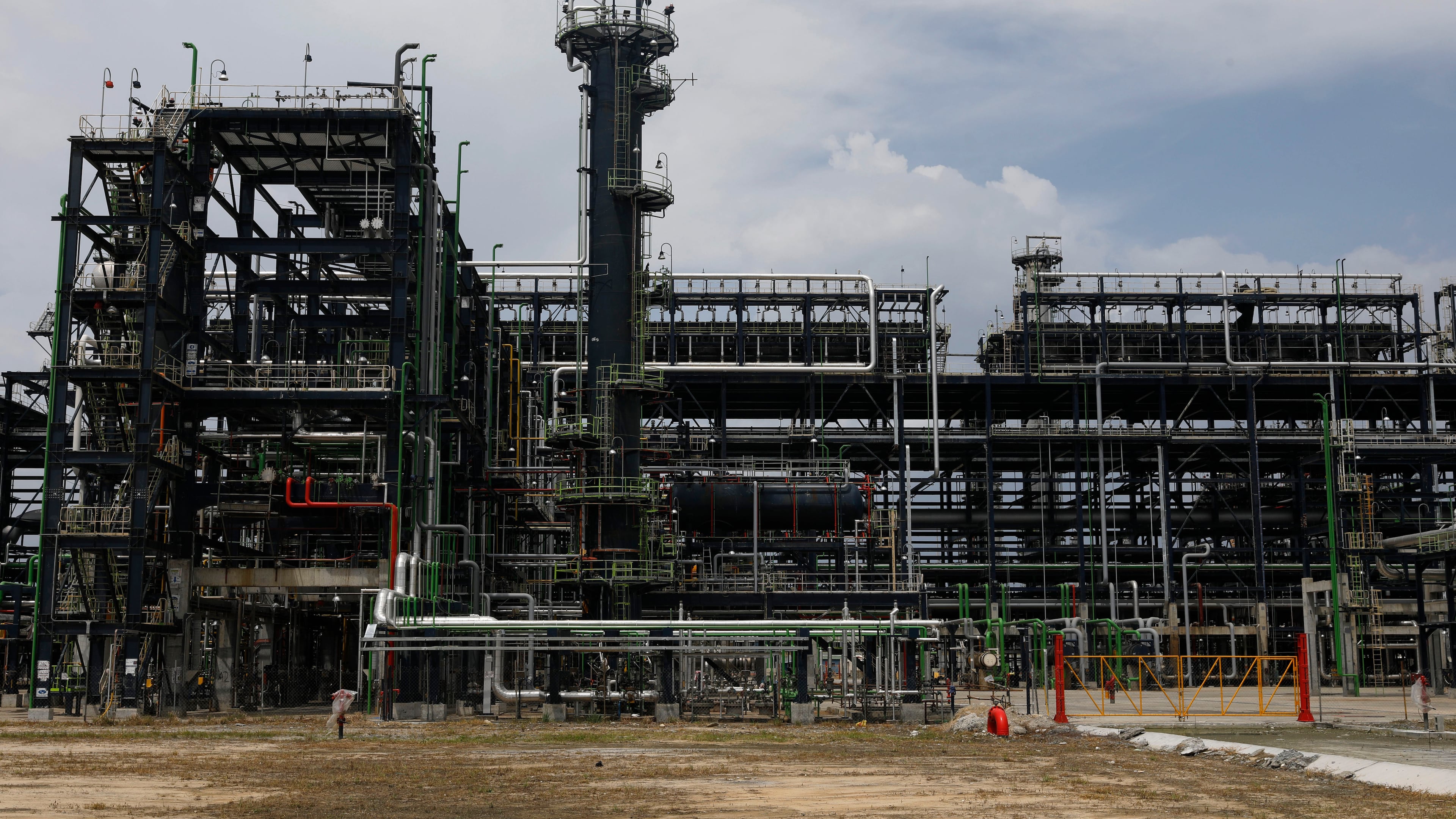 FILE - The Dangote oil refinery sits in Lagos, Nigeria, May 22, 2023. (AP Photo, File)