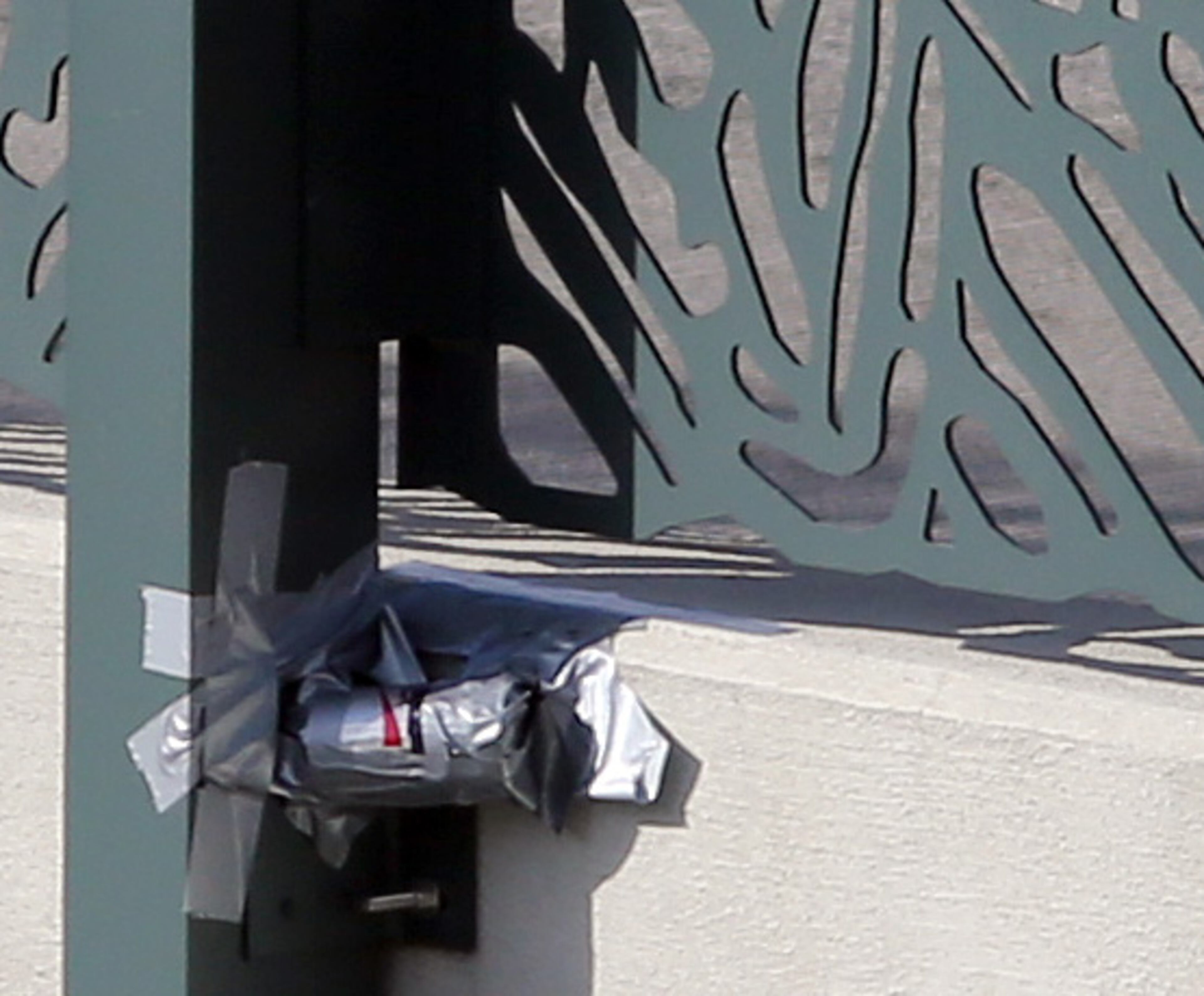 A pinhole camera (Feb. 2, 2015): The entire Downtown Connector was shut down in both directions when a suspicious package was reported on the 14th Street Bridge. The package, which was blown up by a bomb squad on live TV, turned out to be a photography art project for a GSU class. (Ben Gray, bgray@ajc.com)