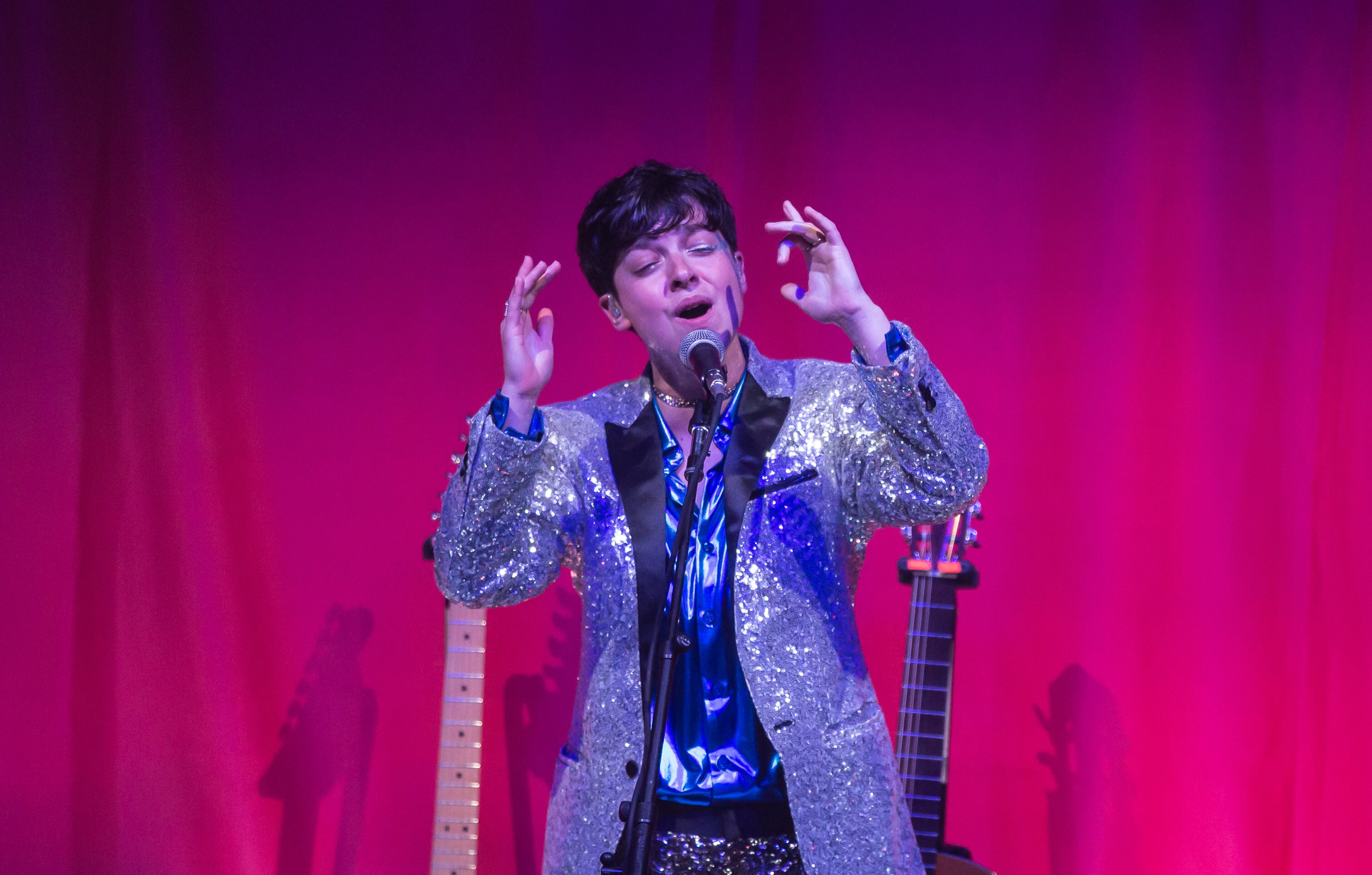 Sinclair opens for Kacey Musgraves' sold-out show at The Tabernacle in Atlanta on Friday, March 22, 2019. (Photo: Ryan Fleisher / Special to The Atlanta Journal-Constitution)