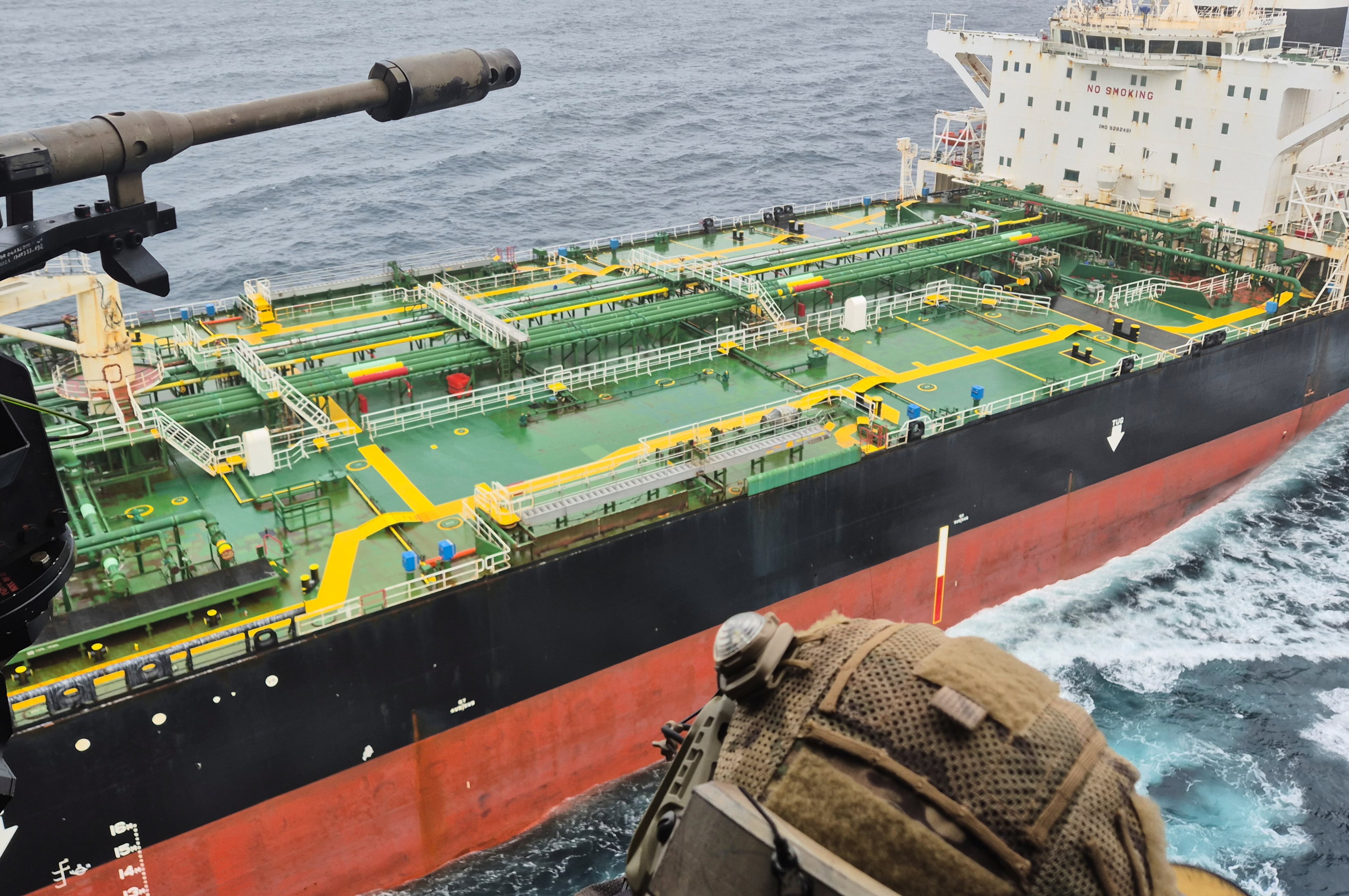 France Russia Tanker Intercepted