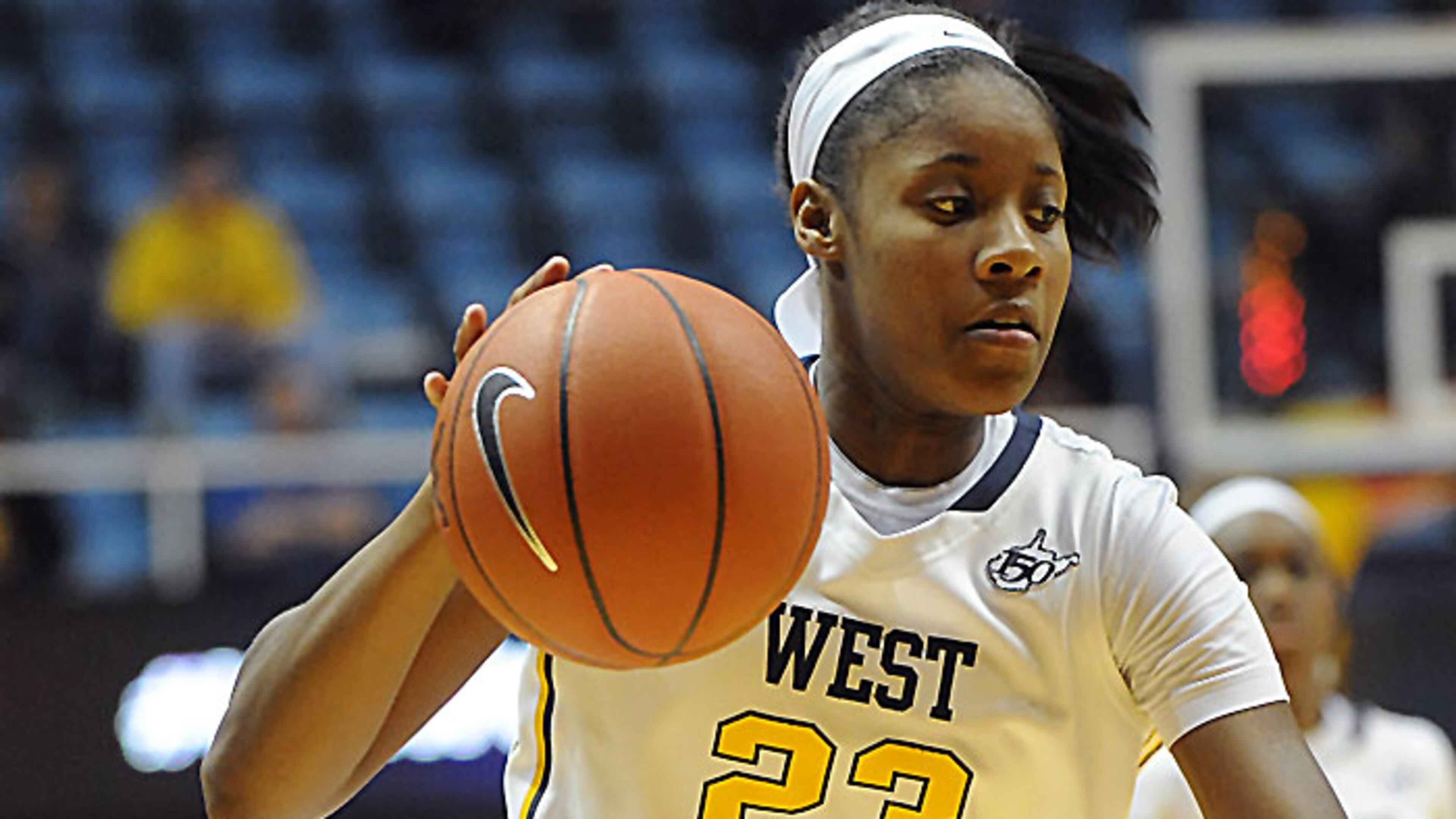 West Virginia’s Bria Holmes was one of four players selected by the Dream in Thursday’s WNBA draft. (Dale Sparks, WVUsports.com)