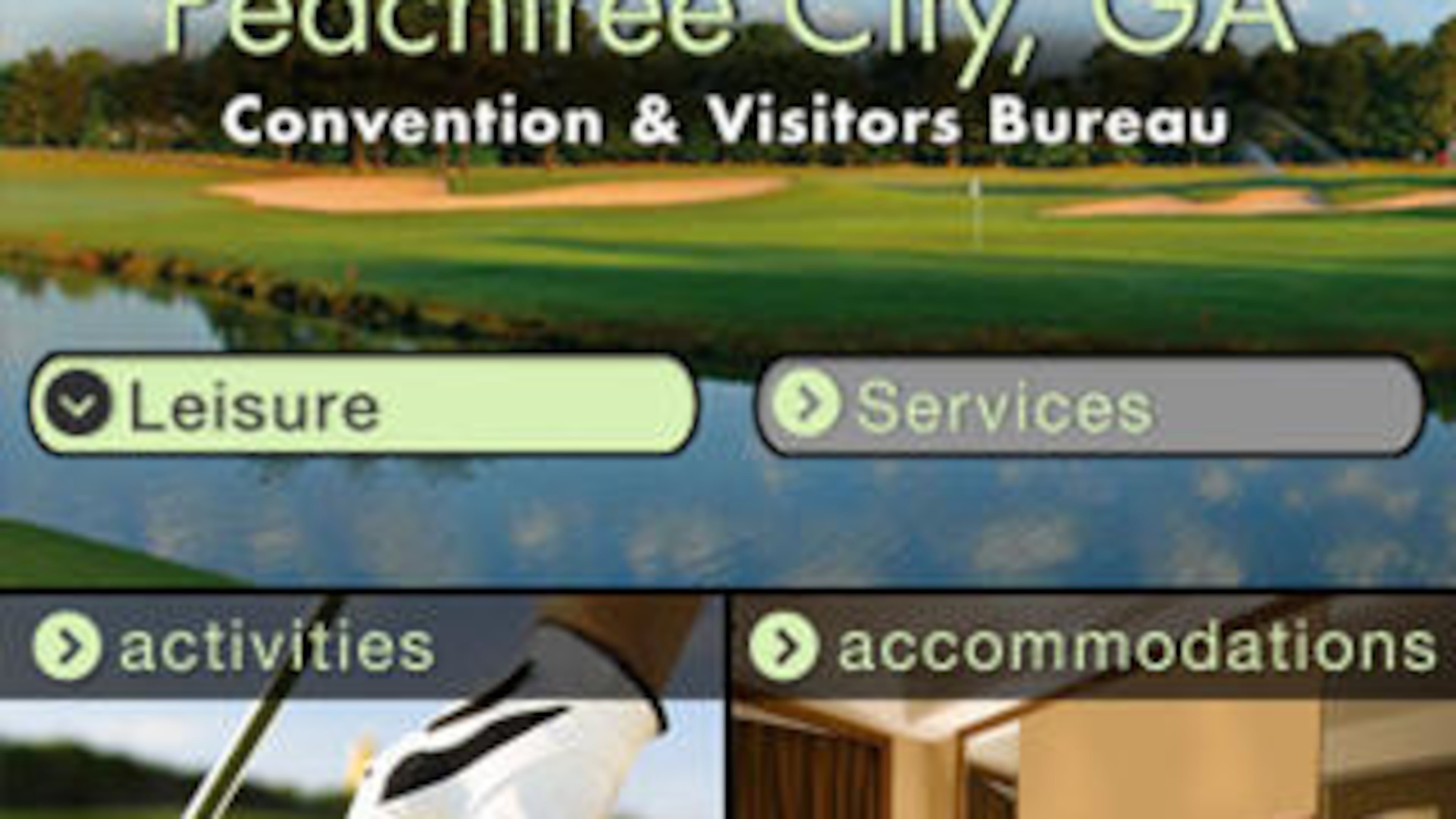 A list of weekly yard sales is available on the free Peacthree City app. Courtesy iTunes