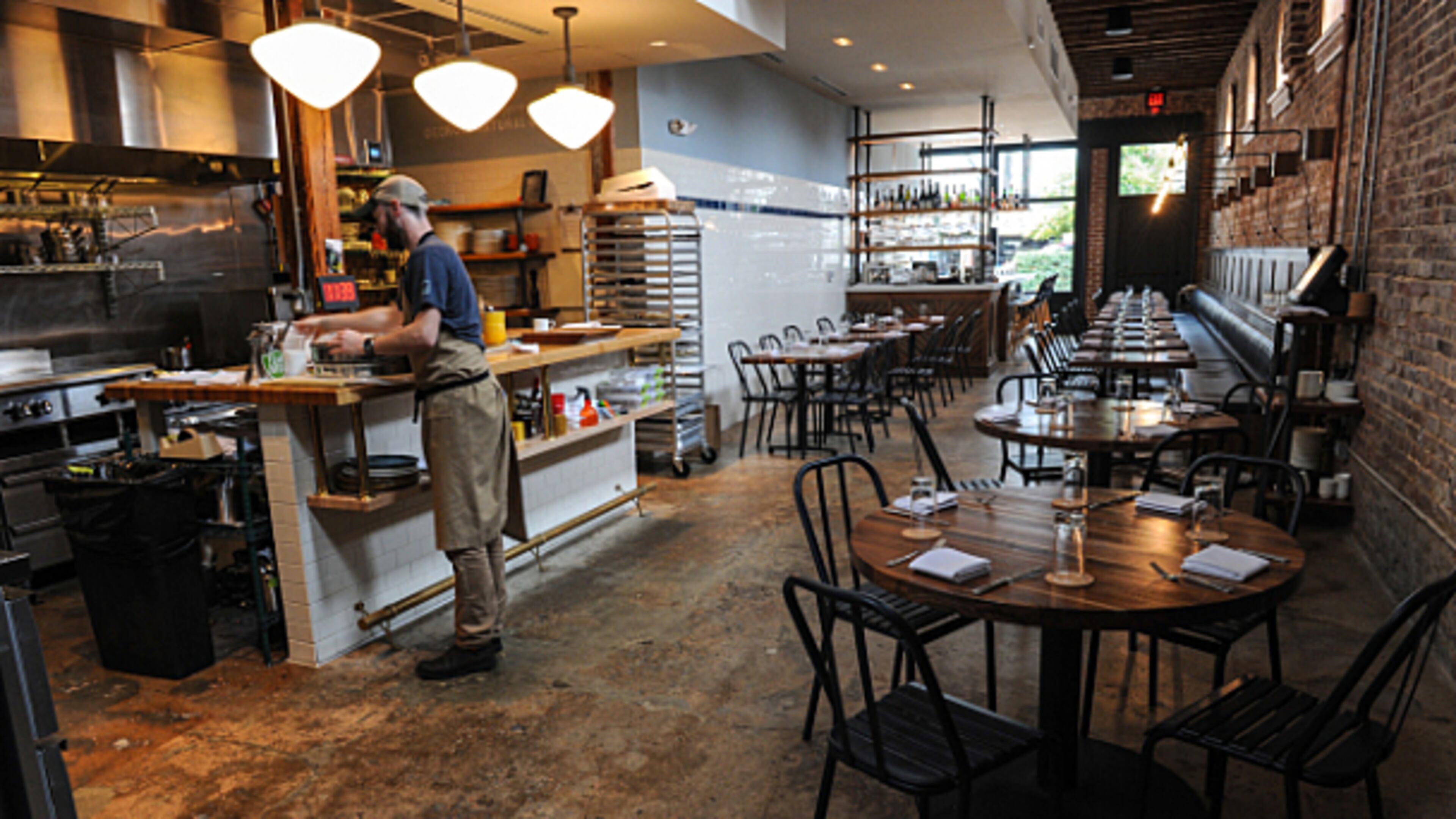 The interior of Staplehouse is getting revamped to serve as a market. / AJC file photo