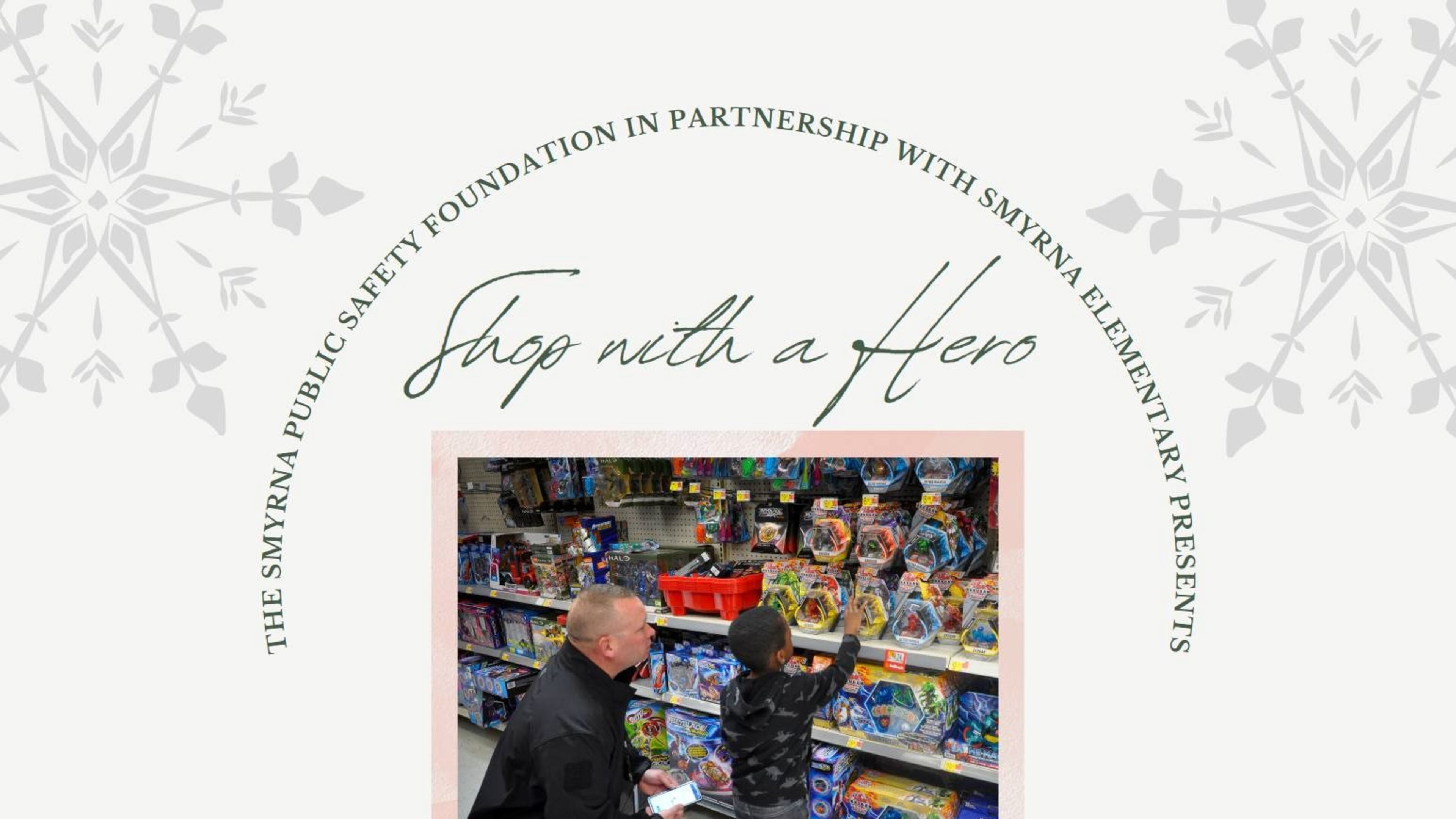 The last two nights of Smyrna's Santa House will be from 6-8 p.m. Dec. 20 and 21 at the Taylor-Brawner House, 3182 Atlanta Road SE, Smyrna. Donations go to the Smyrna Safety Foundation's "Shop with a Hero" program. (Courtesy of Smyrna)