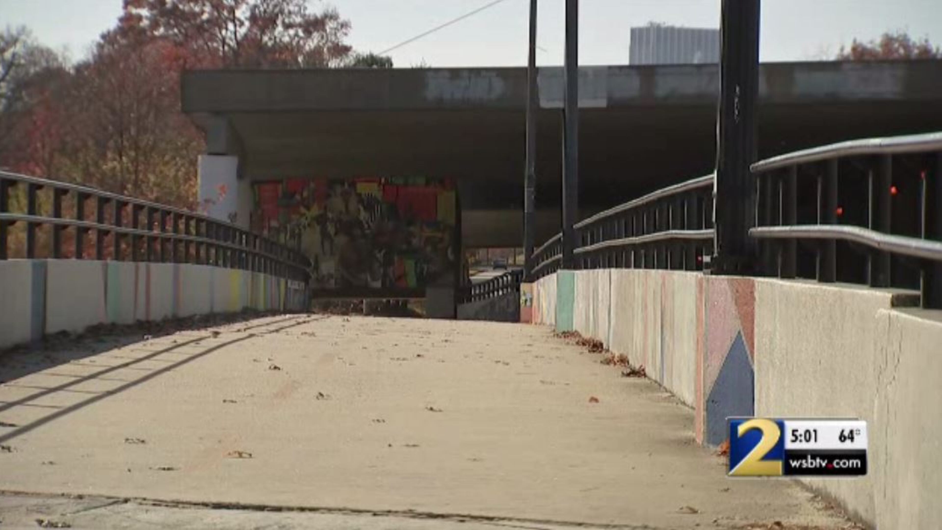 Atlanta police are investigating after a woman said she was groped and robbed by a man she smiled at on a popular walking trail.