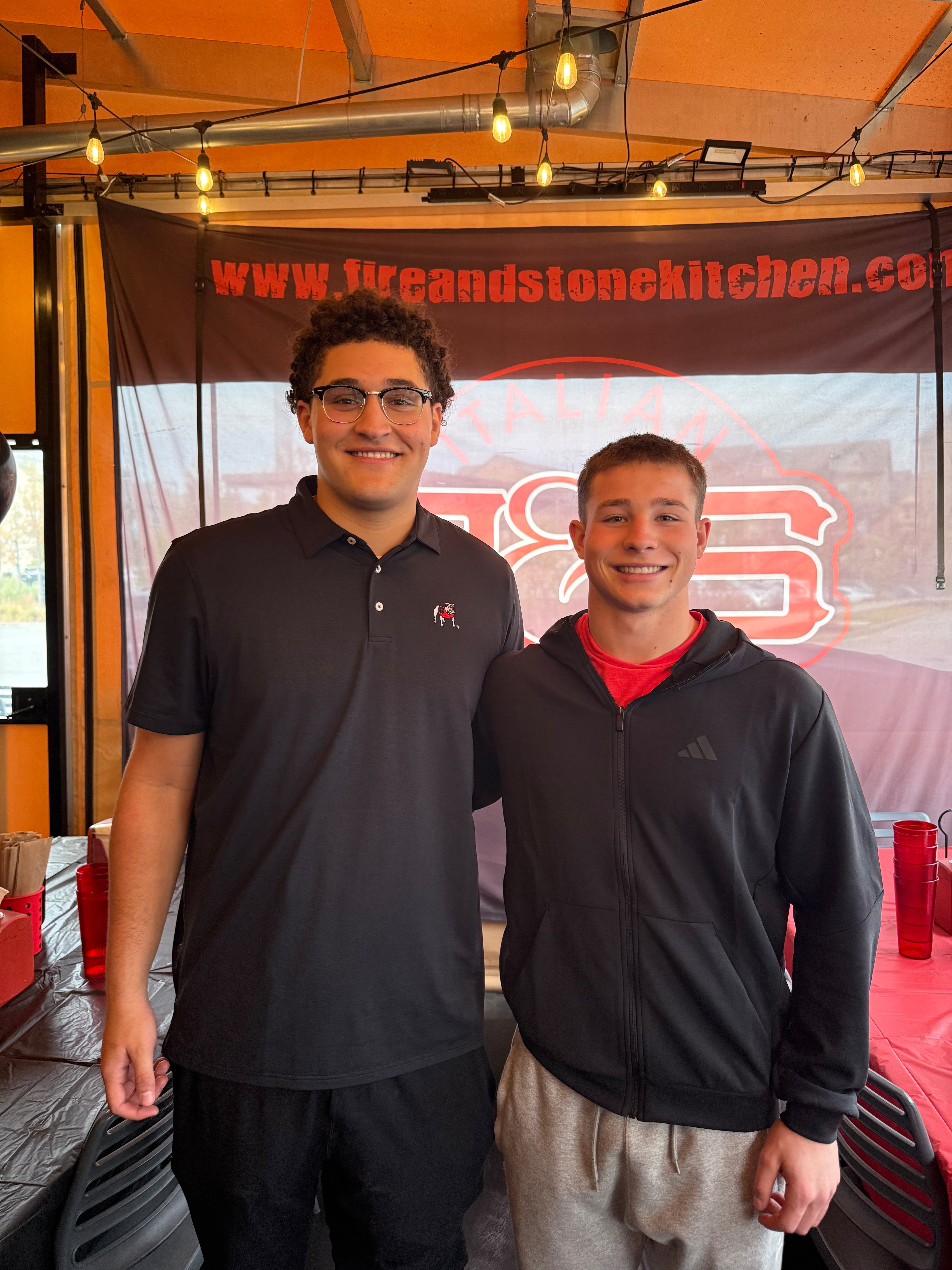 Trevor Condon and Carter Luckie became close friends during youth baseball and have stayed close, despite attending different schools and shining in different sports. (Courtesy of Michele Condon).