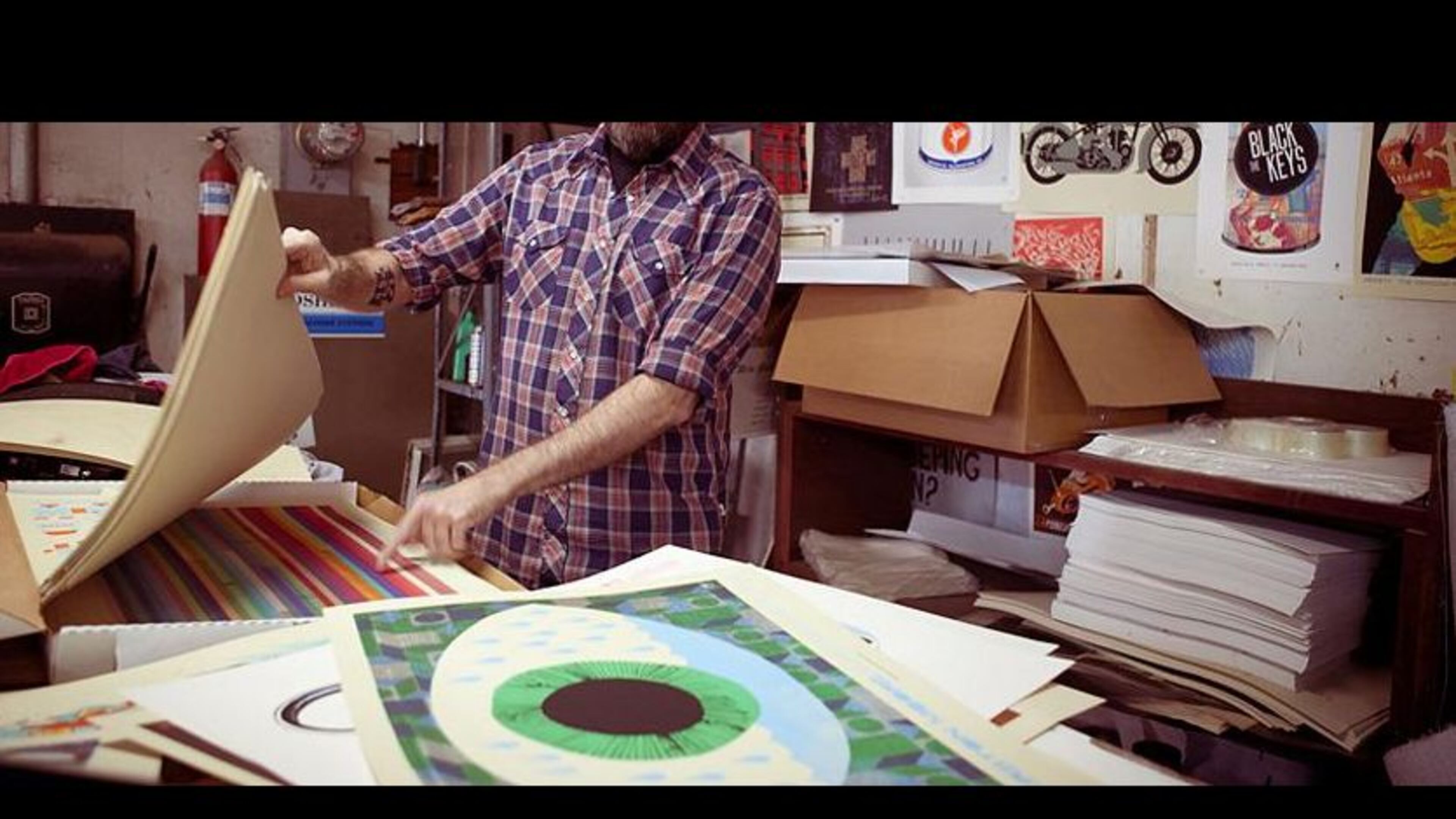 Methane Studios in East Atlanta is influenced by the colors of mid-century design.