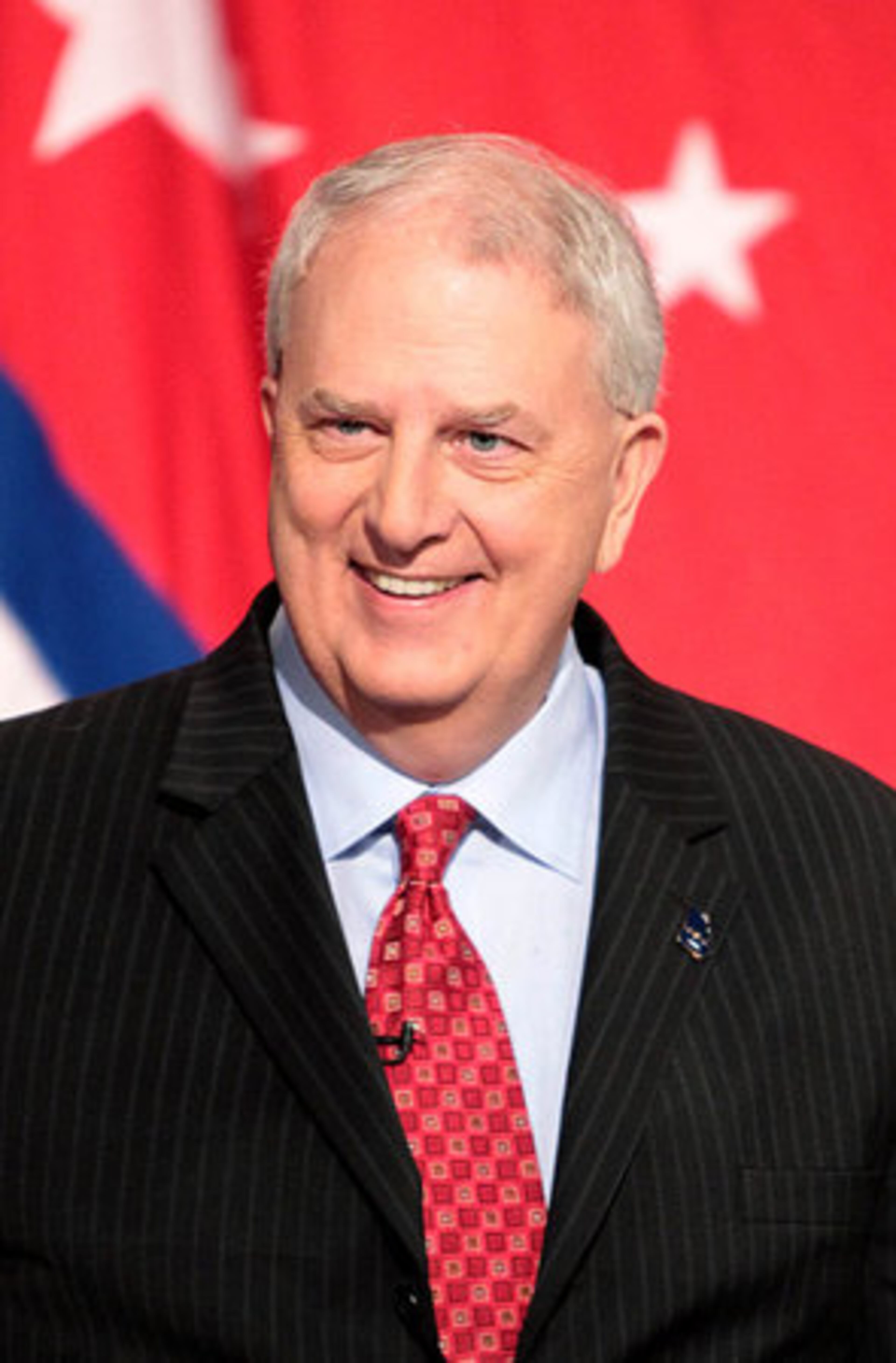 Democratic candidate Roy Barnes for the Georgia Gubernatorial election is shown before the debate at WSB TV Saturday afternoon in Atlanta, Ga., Oct. 30, 2010. Tuesday November 2, 2010 is the election for Georgia Governor.